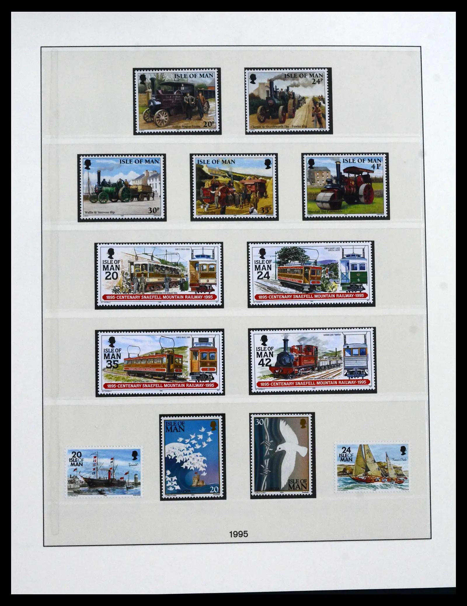 41864 0075 - Postzegelverzameling 41864 Isle of Man compleet 1973-2016.