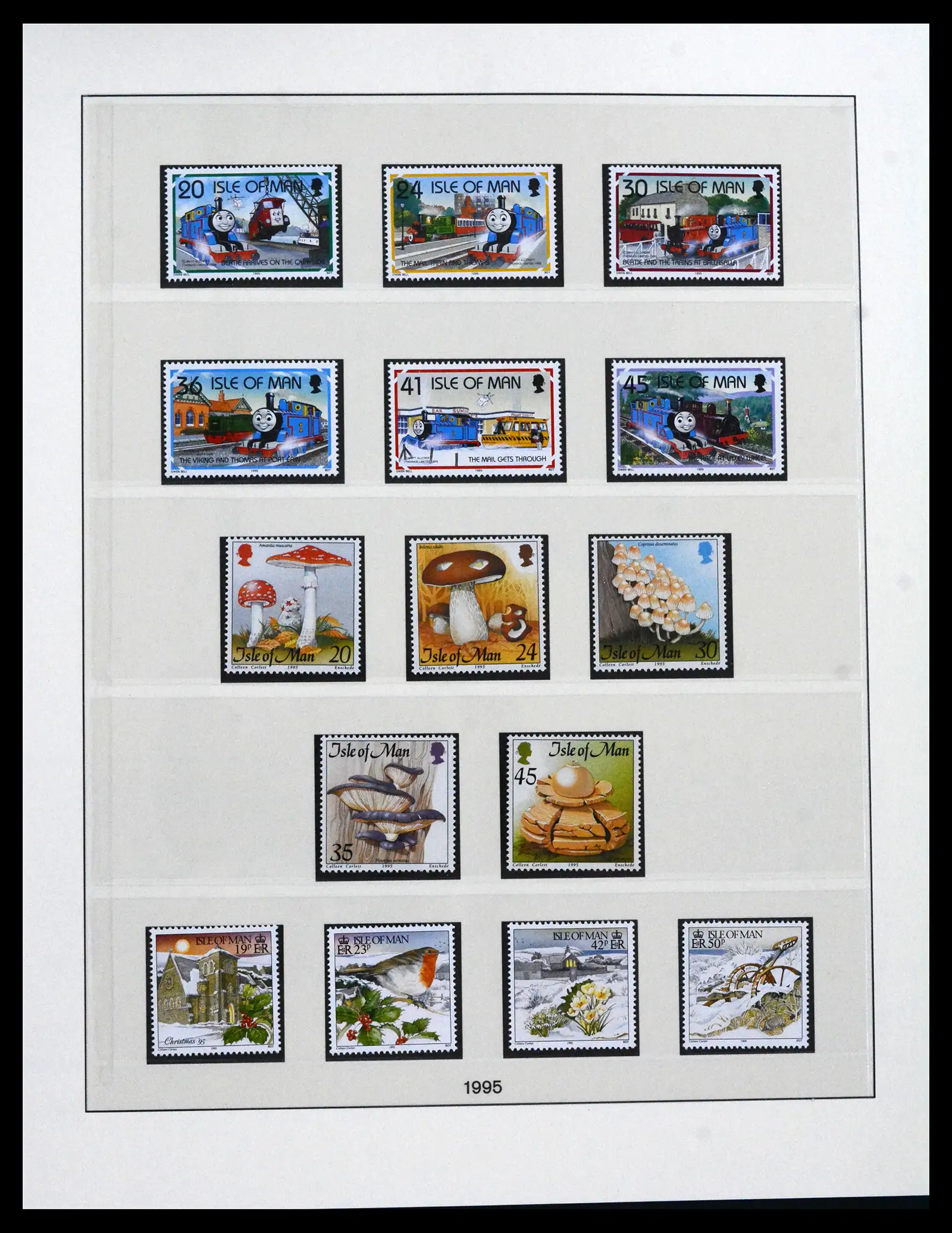 41864 0077 - Postzegelverzameling 41864 Isle of Man compleet 1973-2016.
