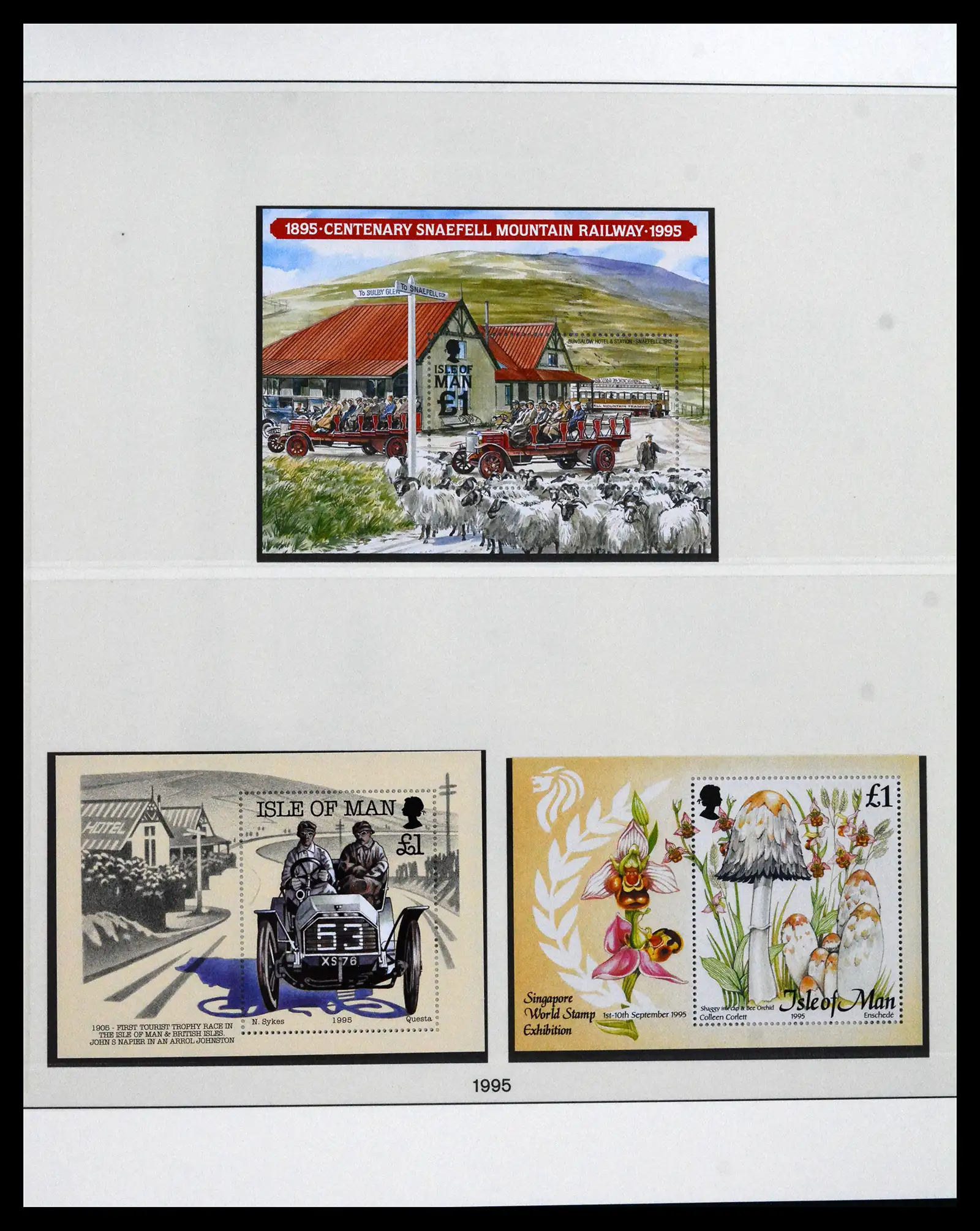 41864 0078 - Postzegelverzameling 41864 Isle of Man compleet 1973-2016.