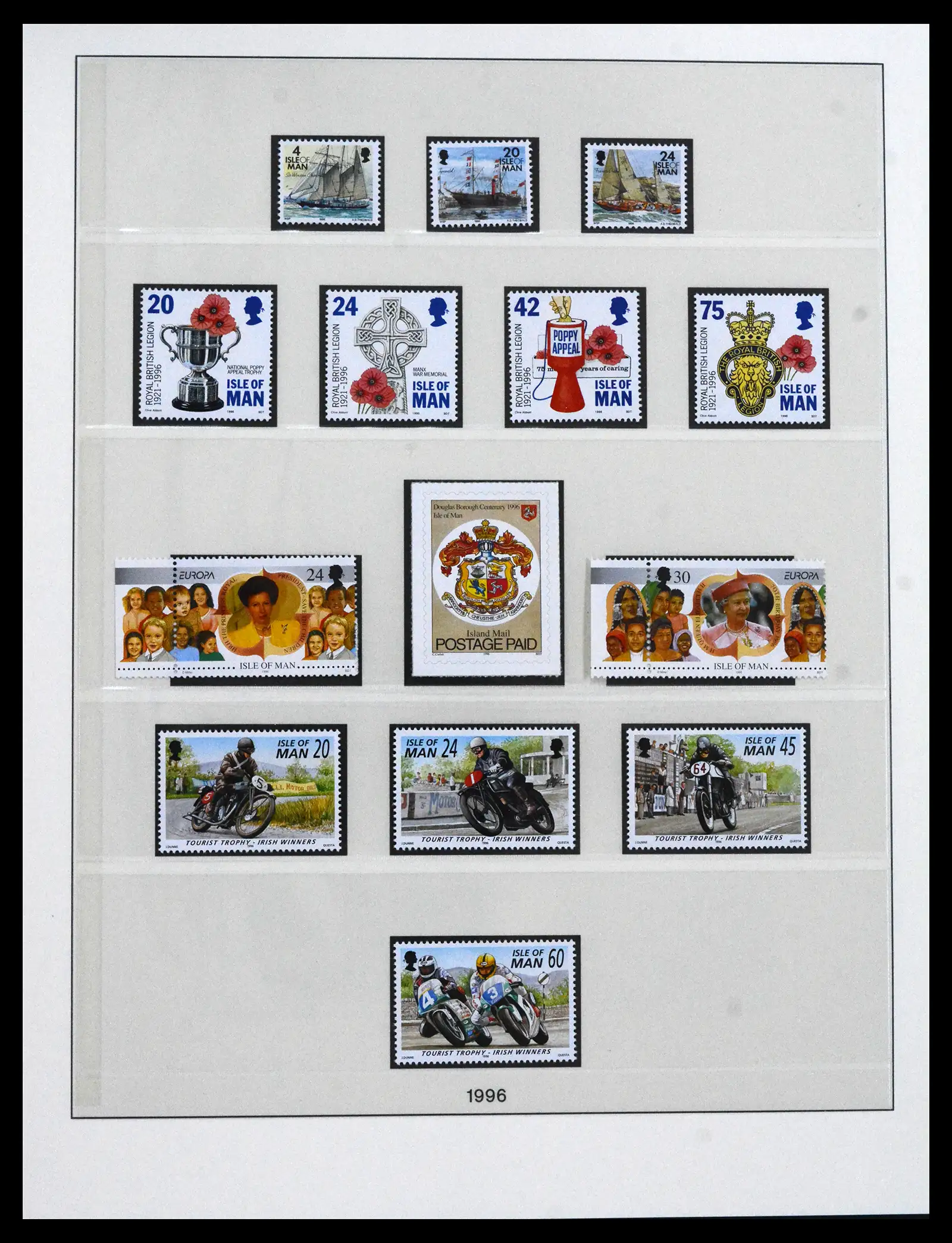 41864 0080 - Postzegelverzameling 41864 Isle of Man compleet 1973-2016.