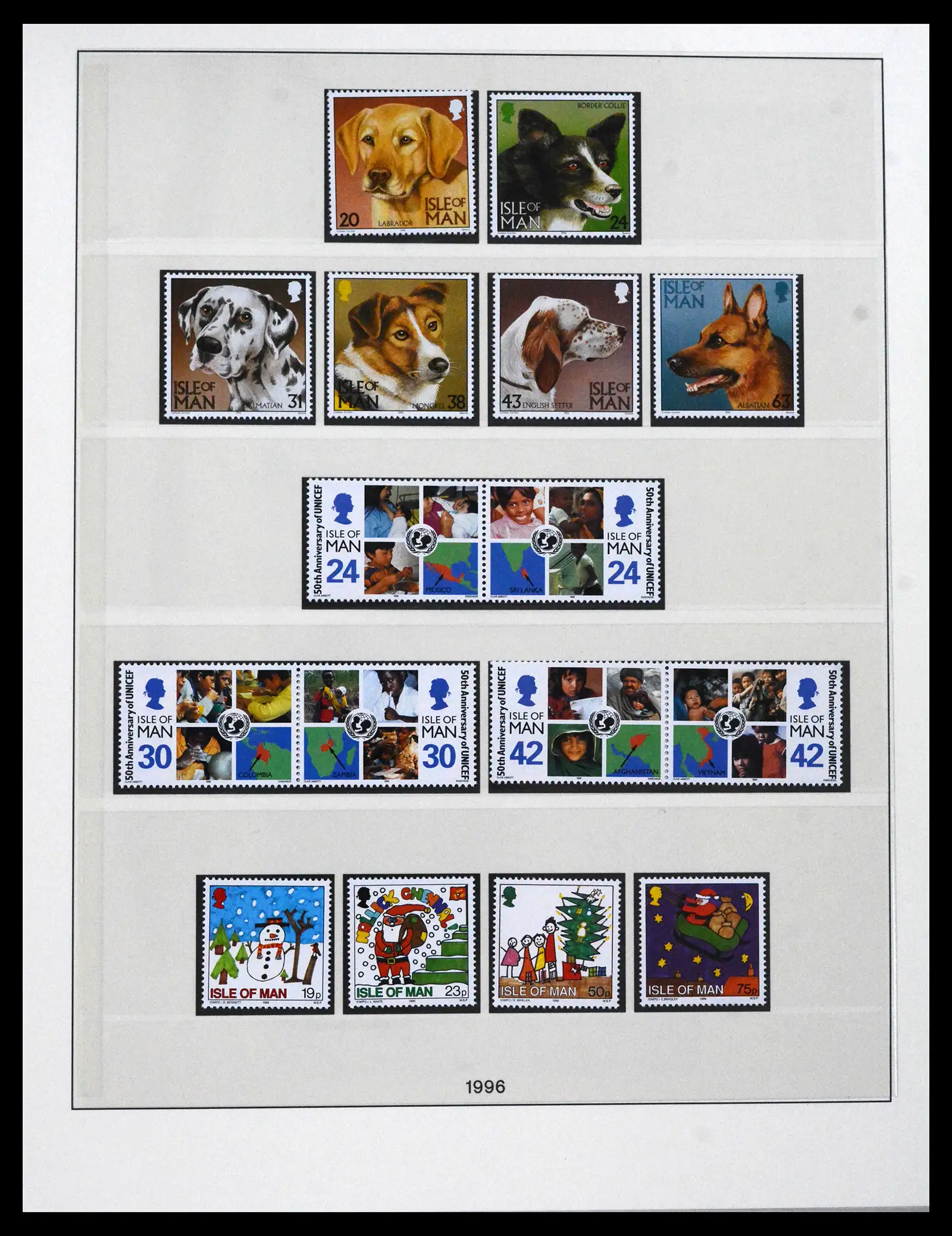 41864 0081 - Postzegelverzameling 41864 Isle of Man compleet 1973-2016.