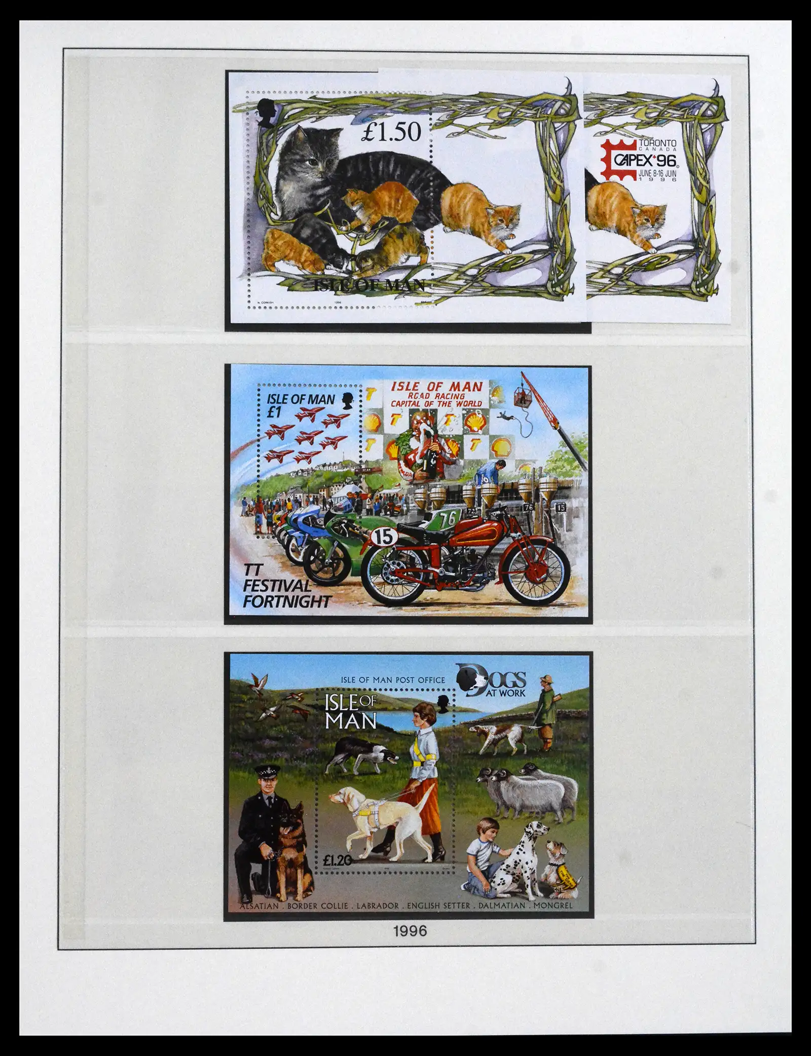 41864 0082 - Postzegelverzameling 41864 Isle of Man compleet 1973-2016.
