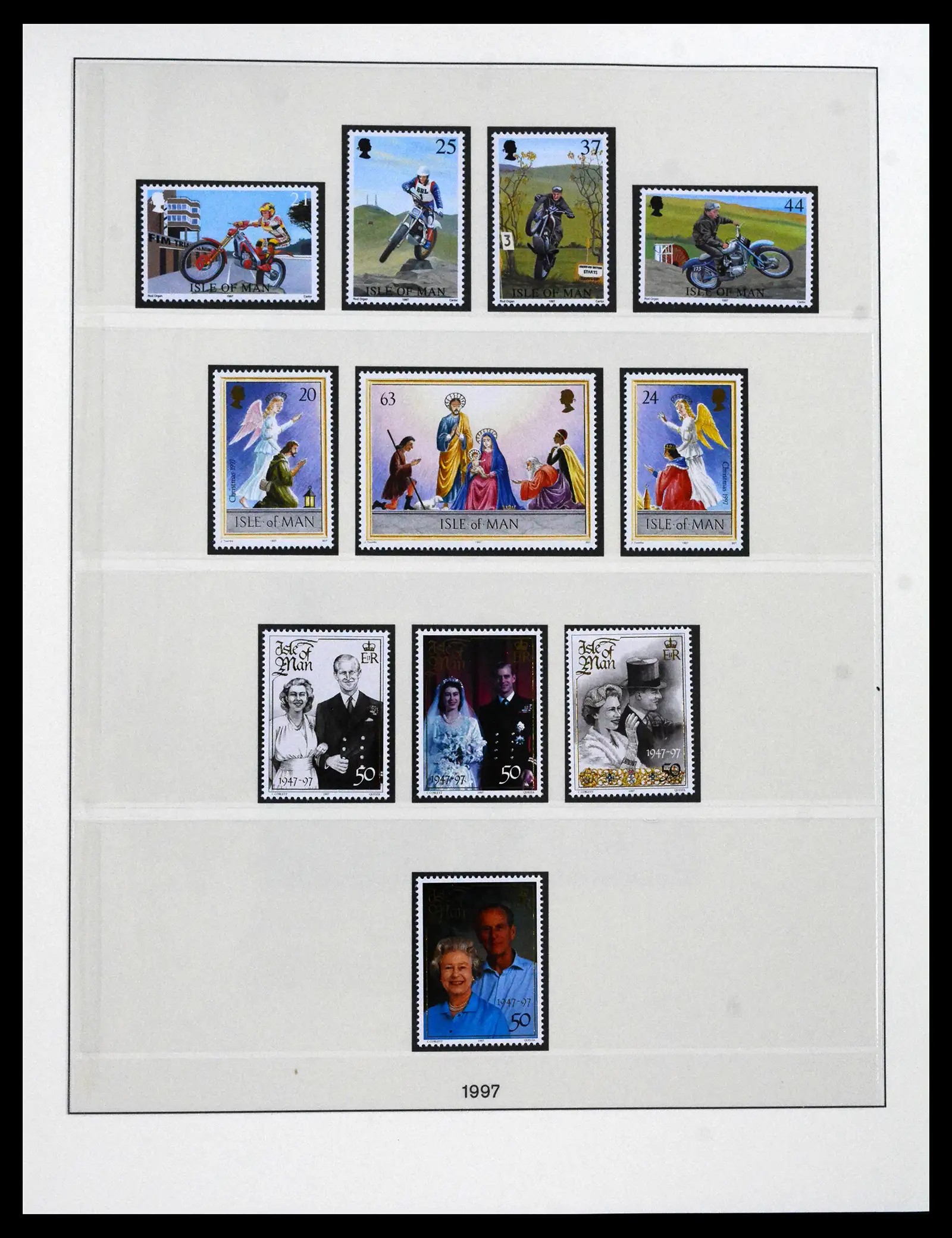 41864 0085 - Postzegelverzameling 41864 Isle of Man compleet 1973-2016.