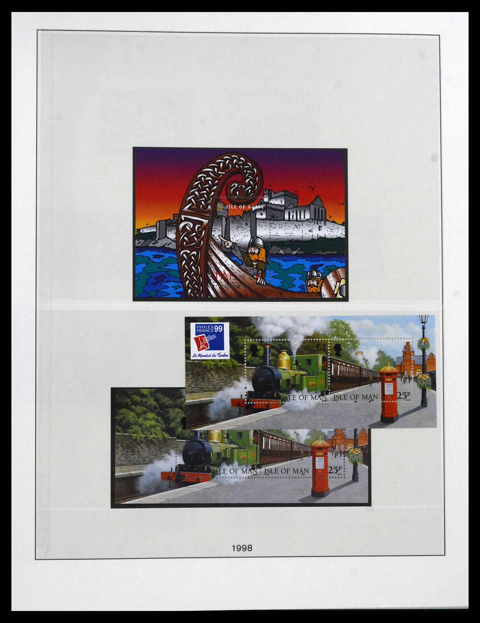 41864 0091 - Postzegelverzameling 41864 Isle of Man compleet 1973-2016.