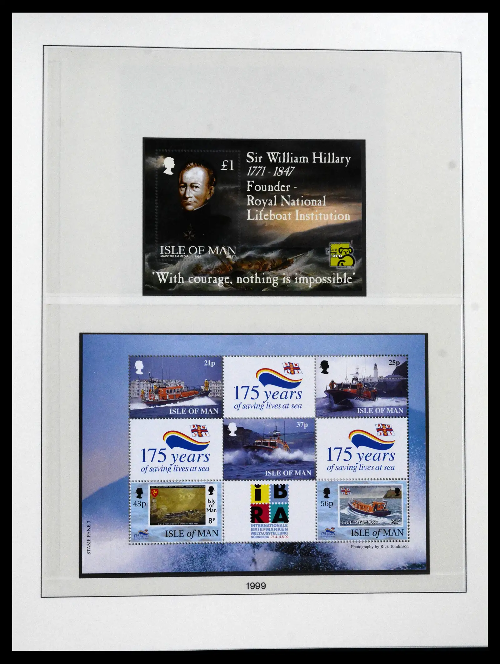 41864 0096 - Postzegelverzameling 41864 Isle of Man compleet 1973-2016.