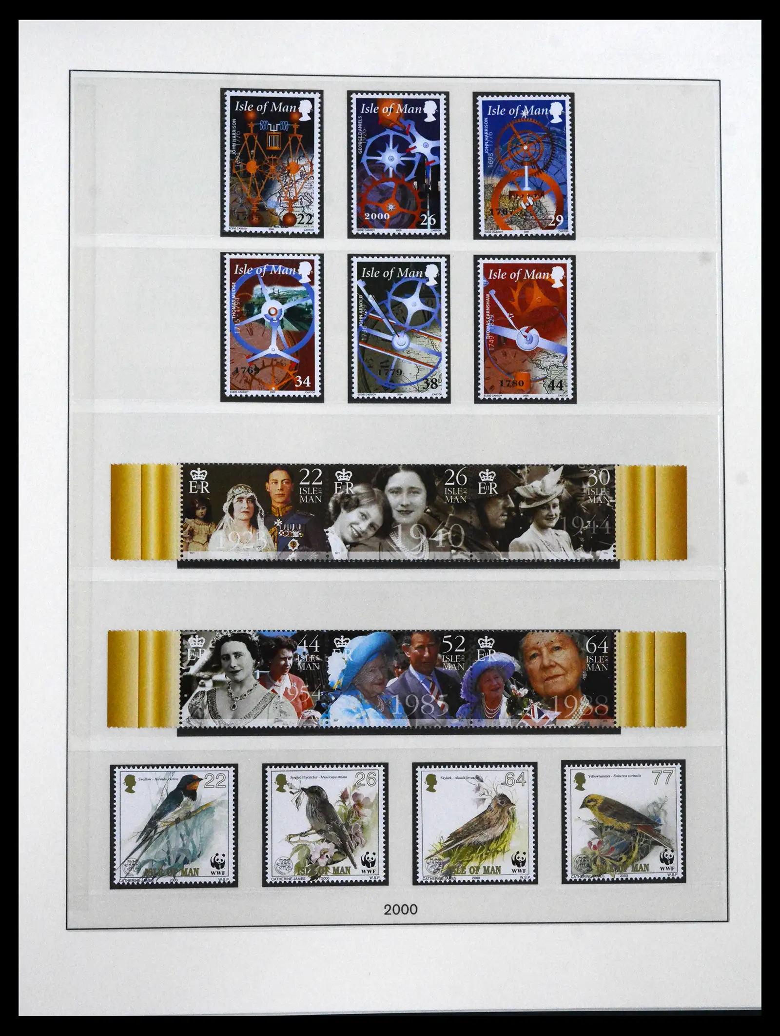 41864 0098 - Postzegelverzameling 41864 Isle of Man compleet 1973-2016.
