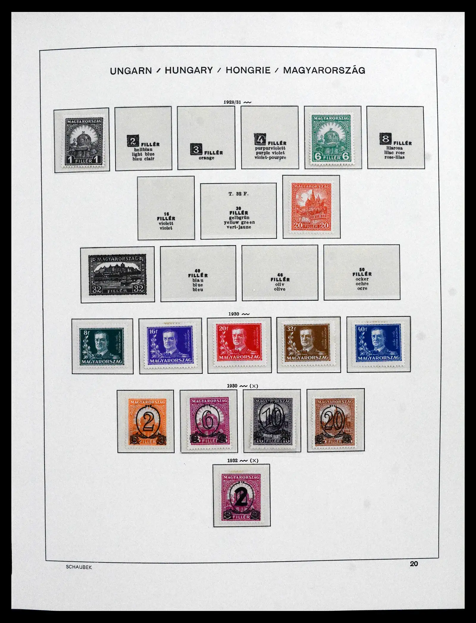 41865 0019 - Postzegelverzameling 41865 Hongarije 1913-2010.