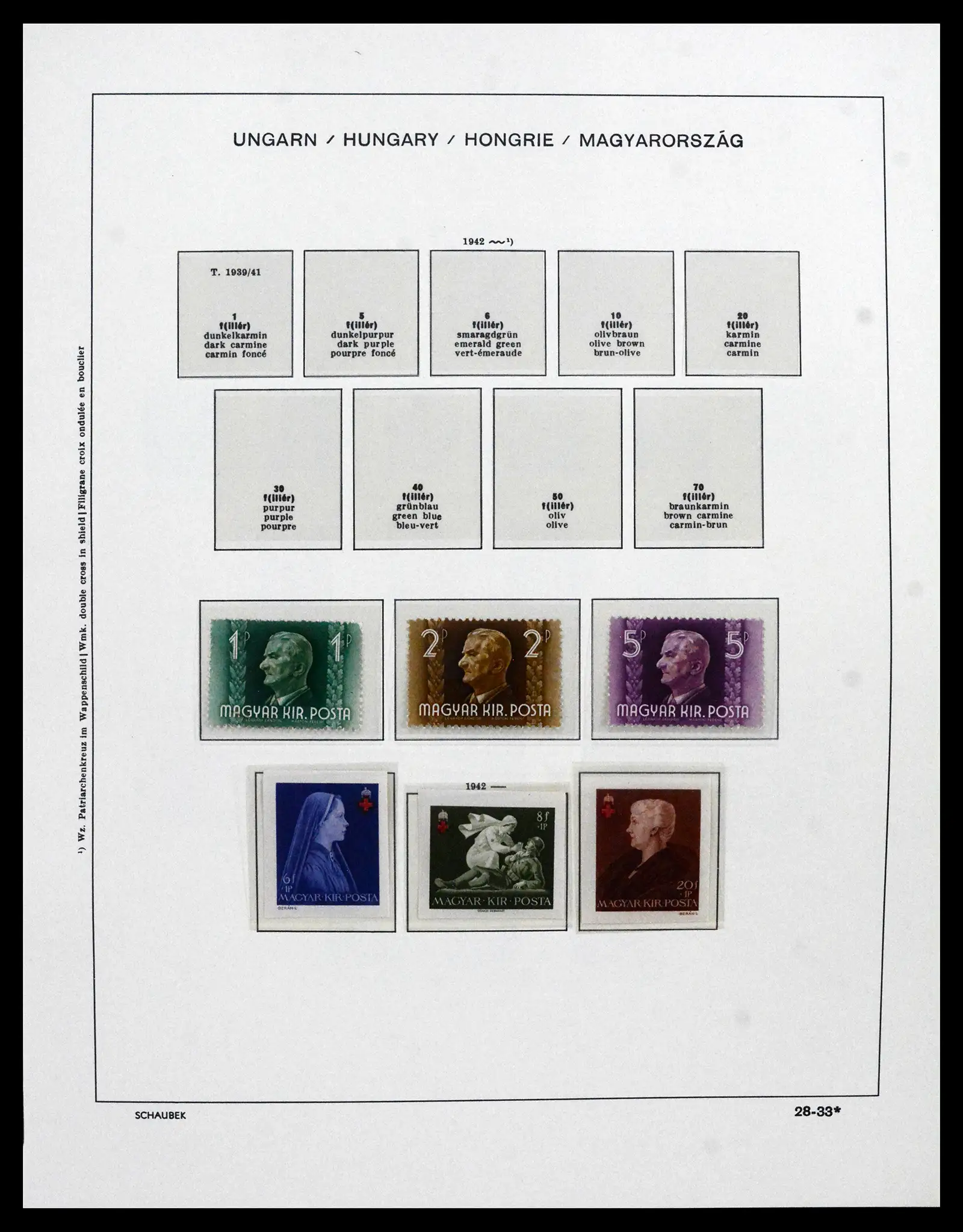 41865 0034 - Postzegelverzameling 41865 Hongarije 1913-2010.