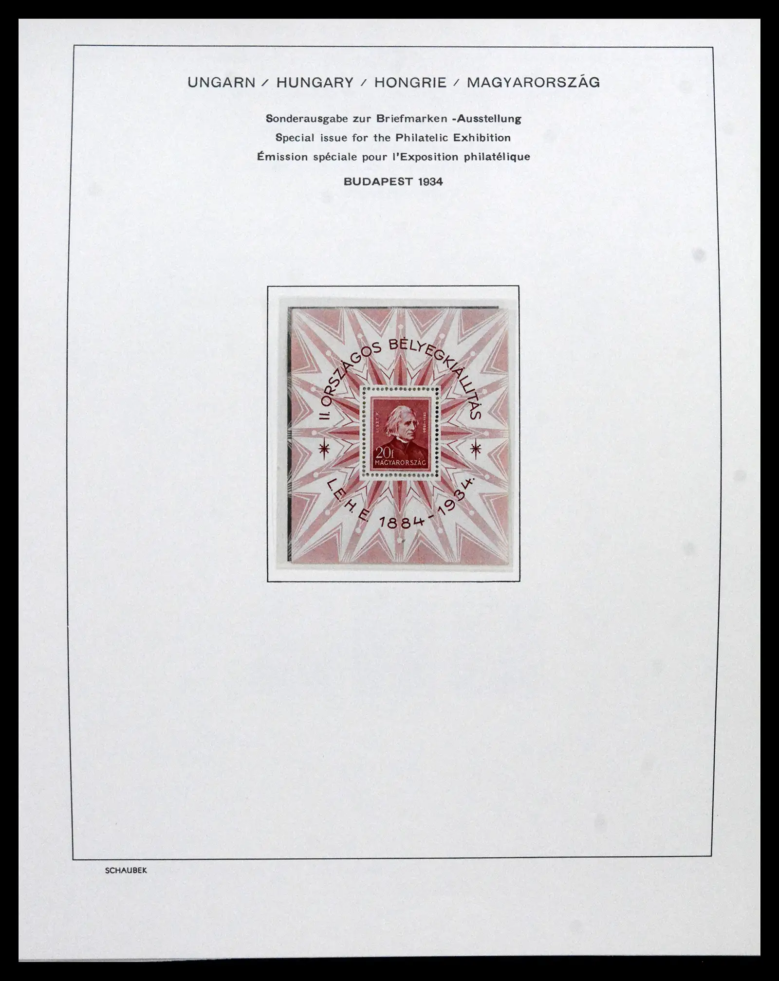 41865 0061 - Postzegelverzameling 41865 Hongarije 1913-2010.