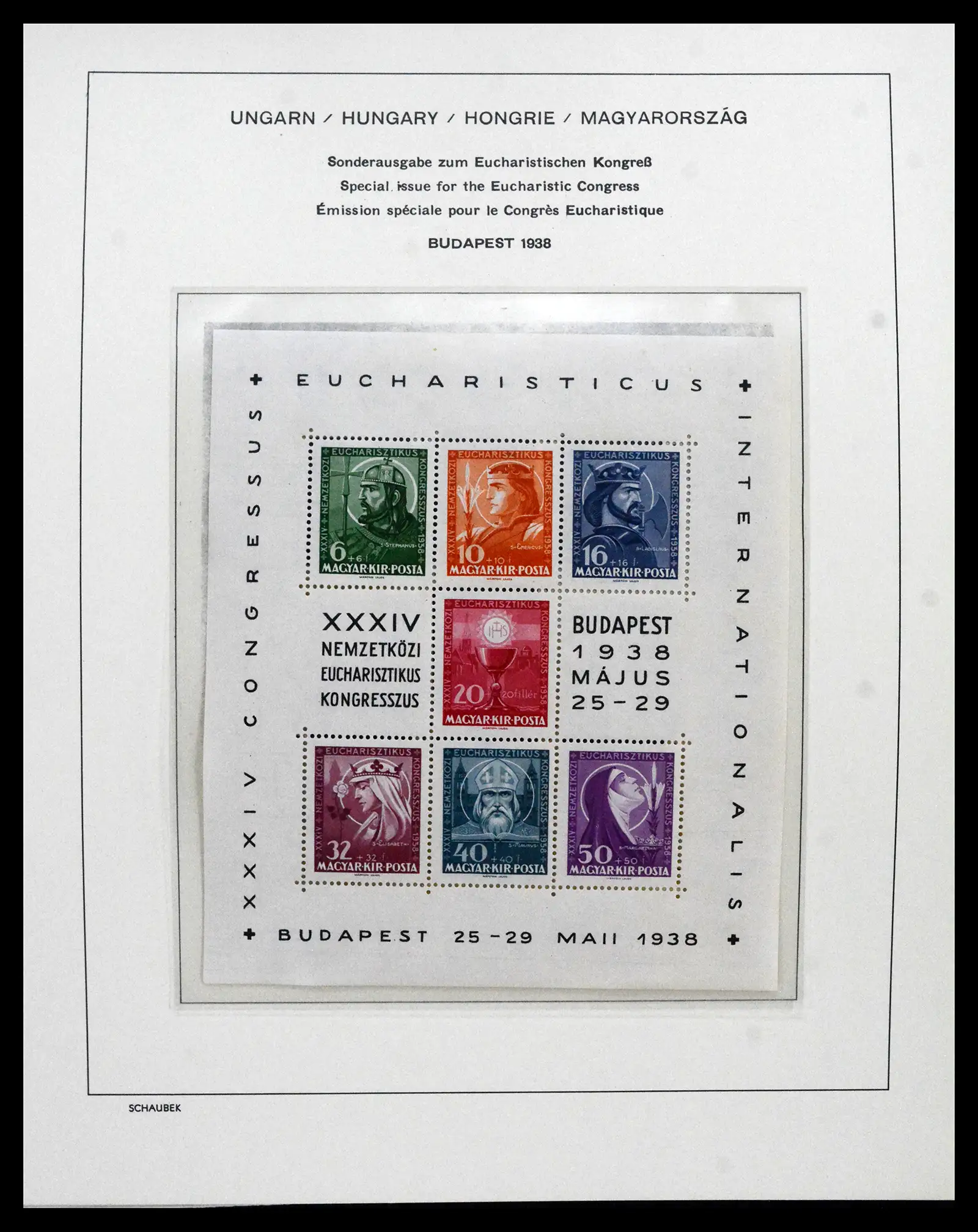 41865 0062 - Postzegelverzameling 41865 Hongarije 1913-2010.