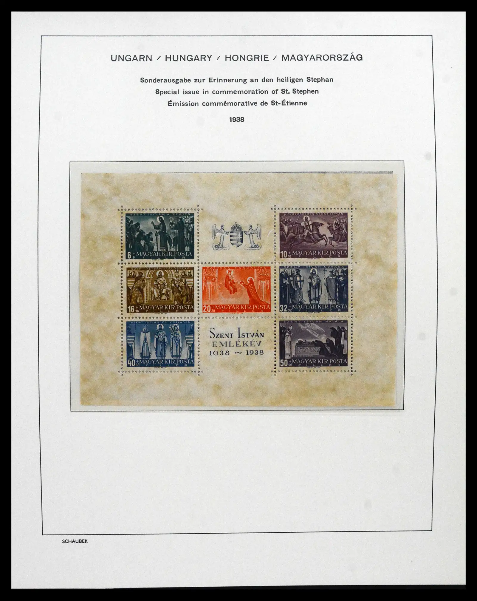 41865 0064 - Postzegelverzameling 41865 Hongarije 1913-2010.