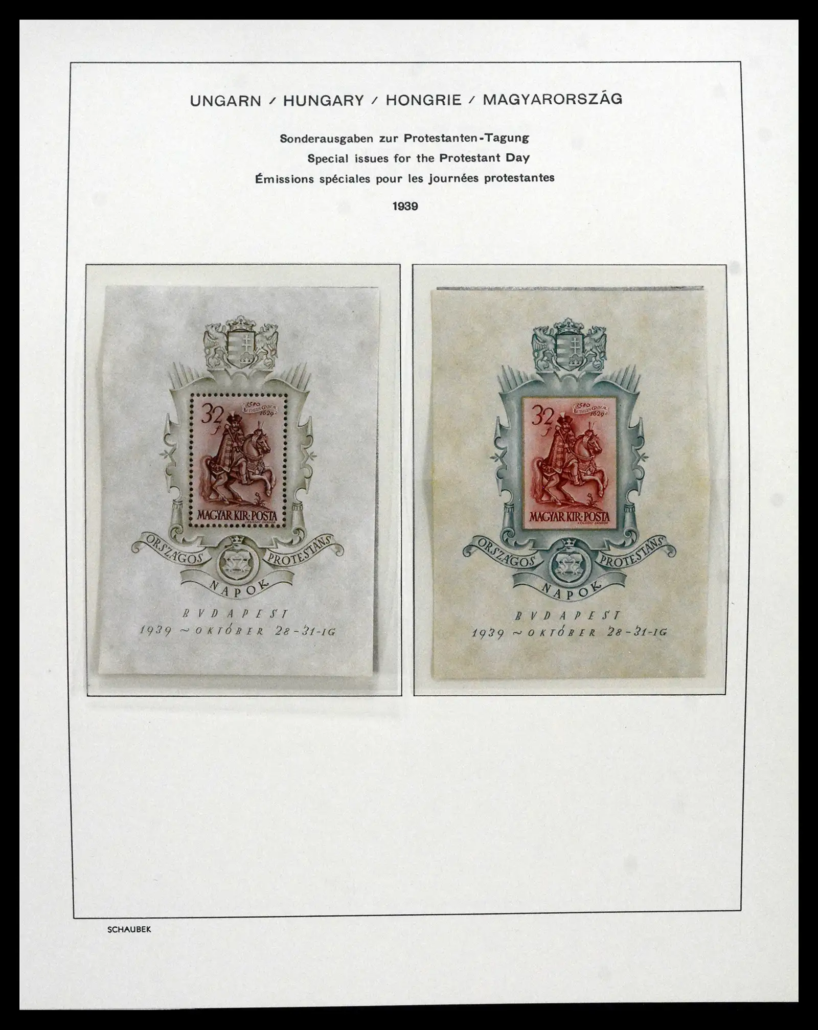 41865 0065 - Postzegelverzameling 41865 Hongarije 1913-2010.