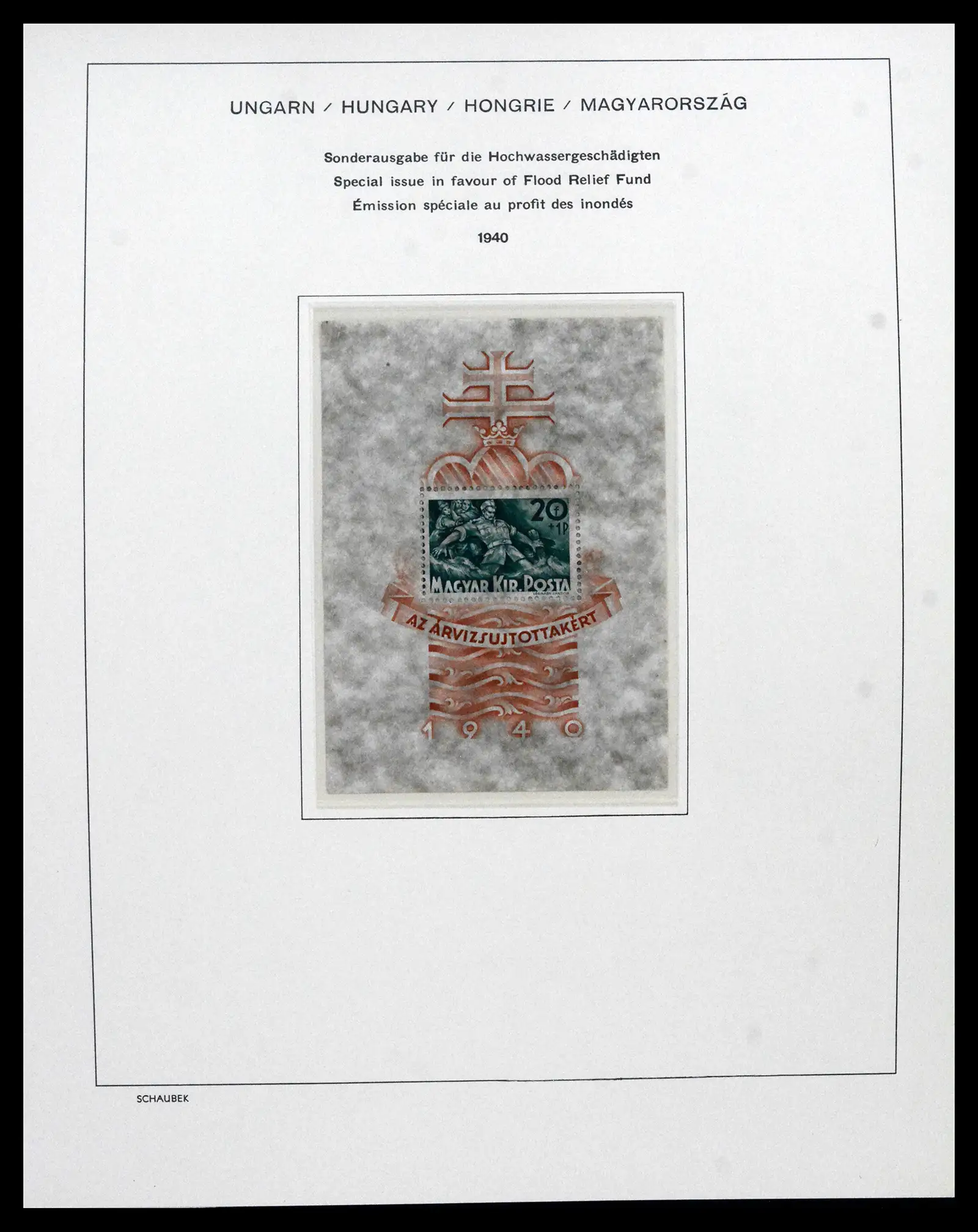 41865 0066 - Postzegelverzameling 41865 Hongarije 1913-2010.