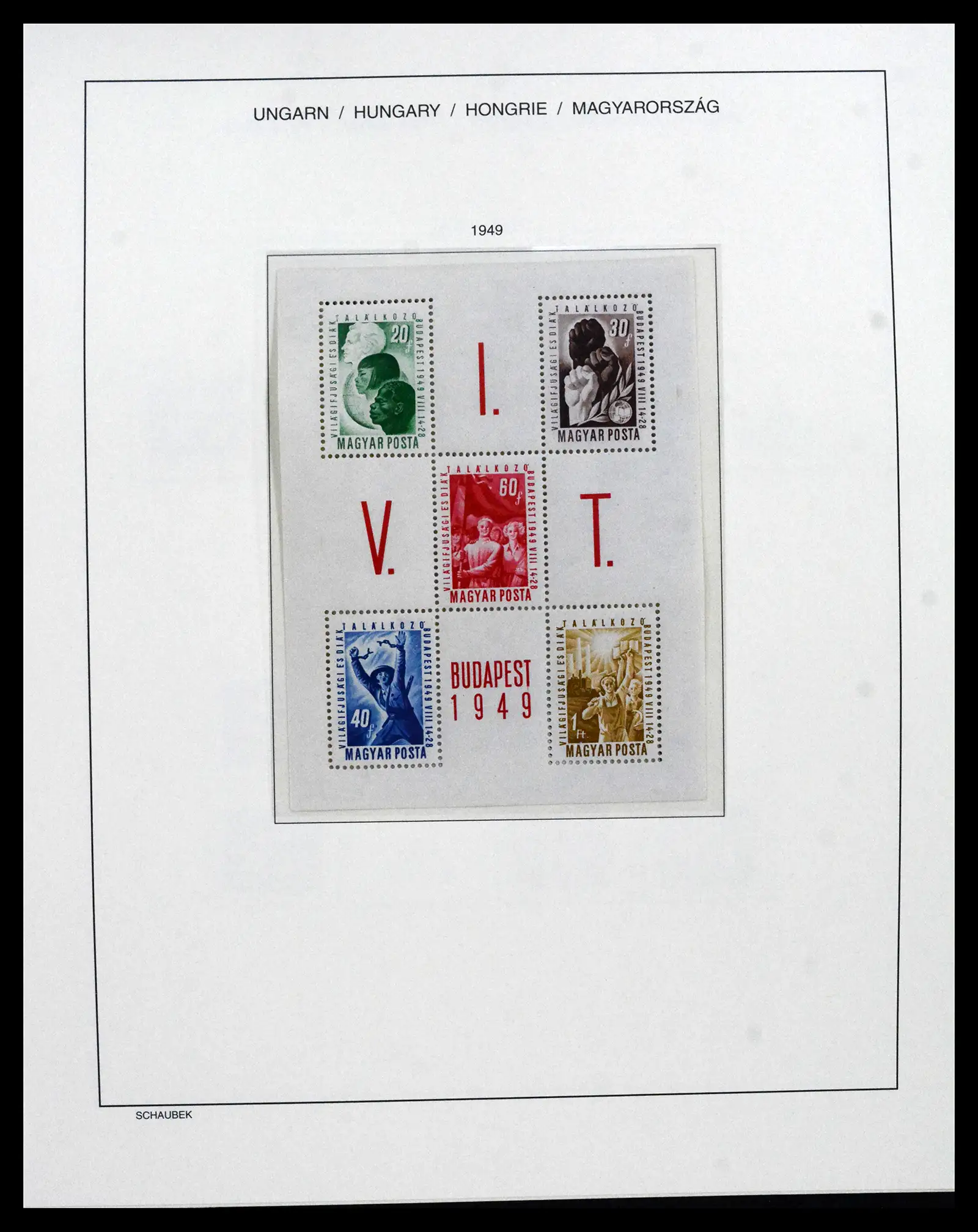 41865 0073 - Postzegelverzameling 41865 Hongarije 1913-2010.