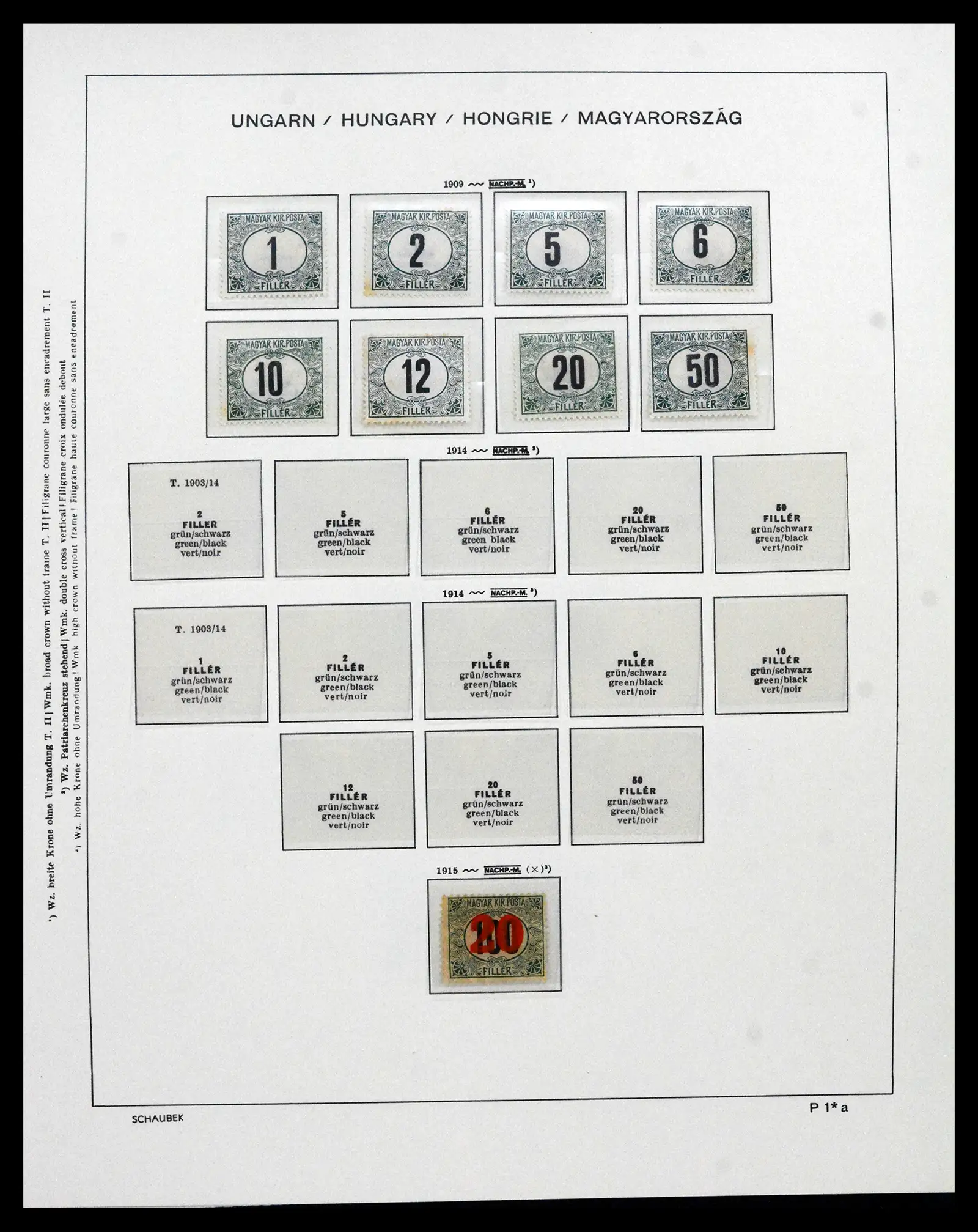 41865 0079 - Postzegelverzameling 41865 Hongarije 1913-2010.
