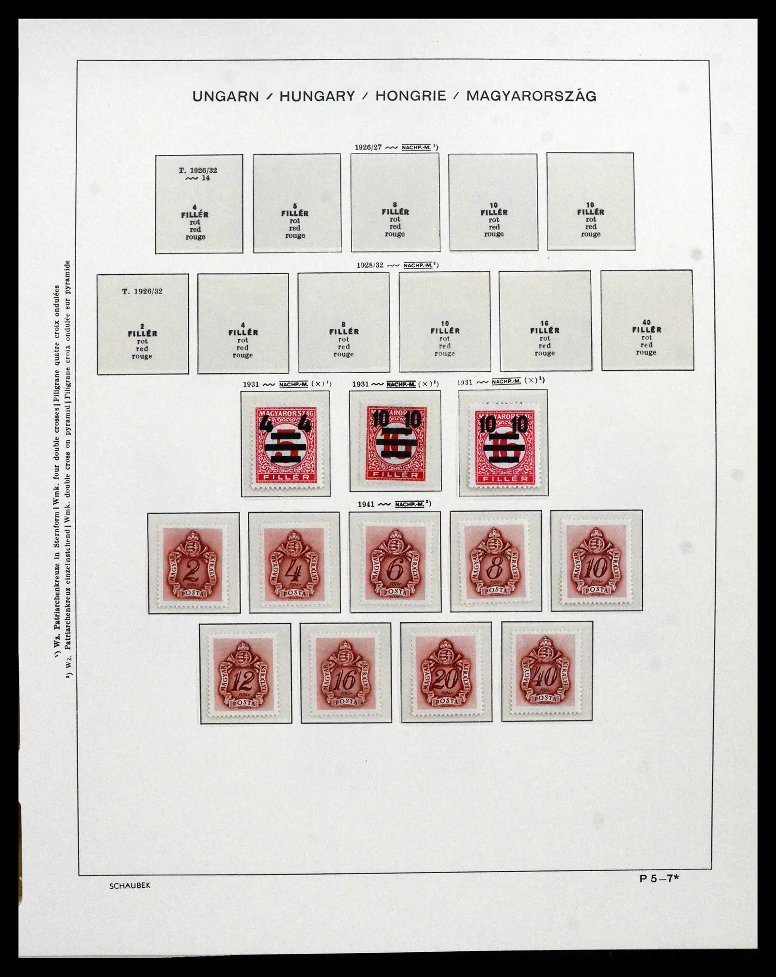 41865 0085 - Postzegelverzameling 41865 Hongarije 1913-2010.