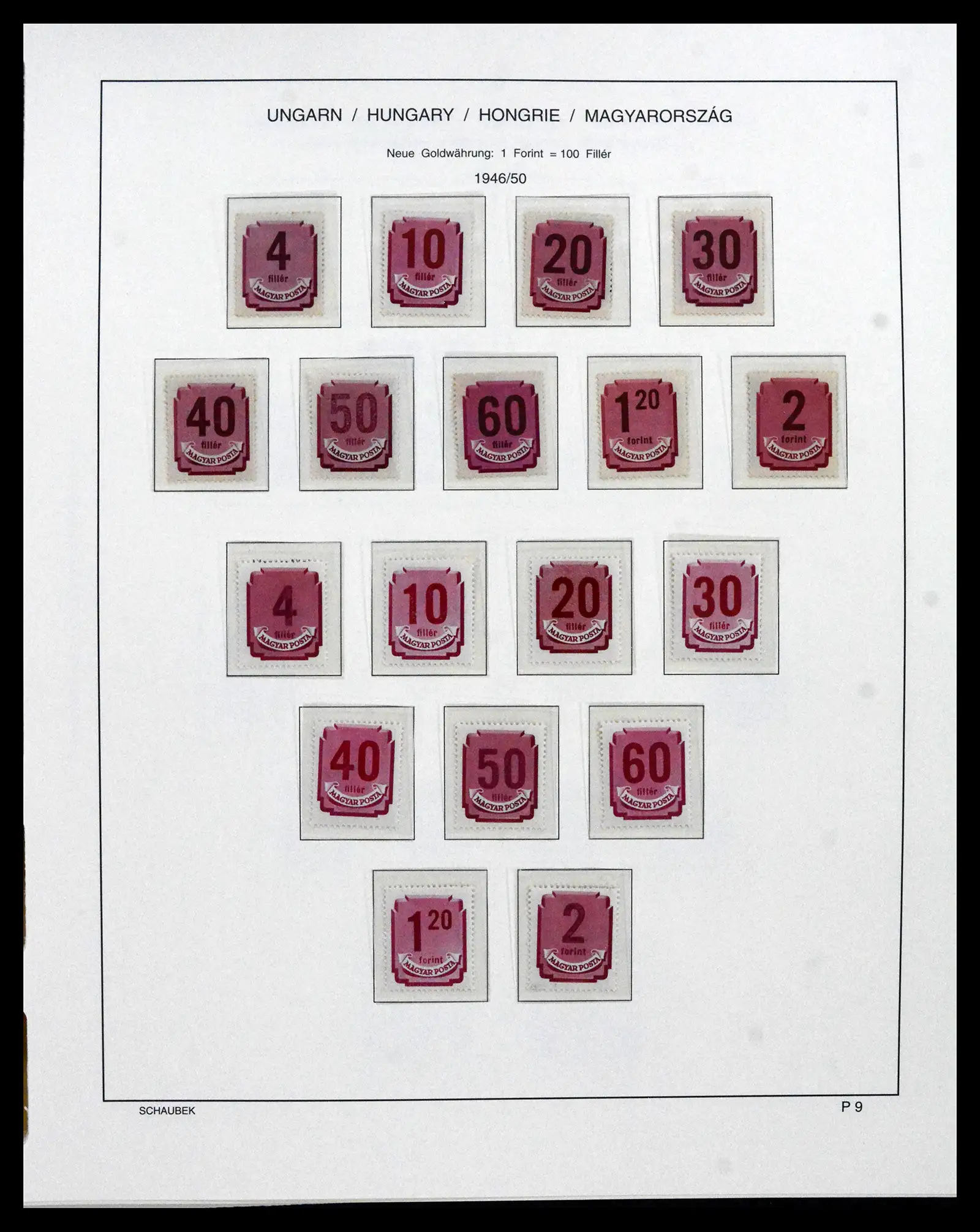 41865 0087 - Postzegelverzameling 41865 Hongarije 1913-2010.