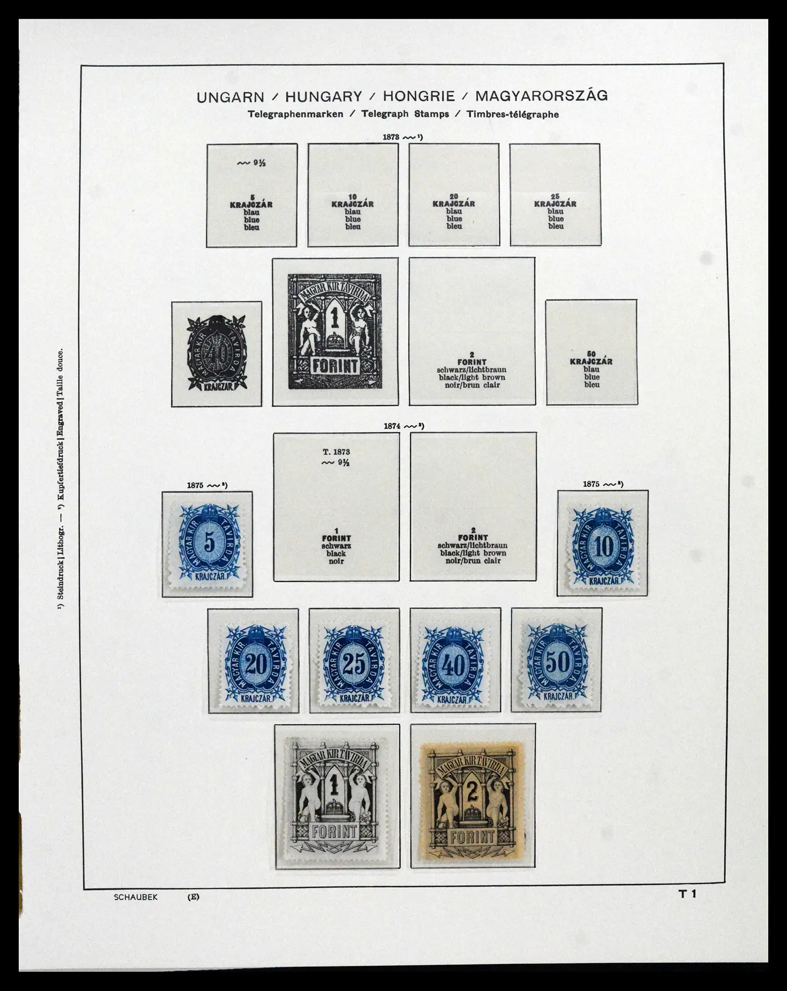 41865 0088 - Postzegelverzameling 41865 Hongarije 1913-2010.