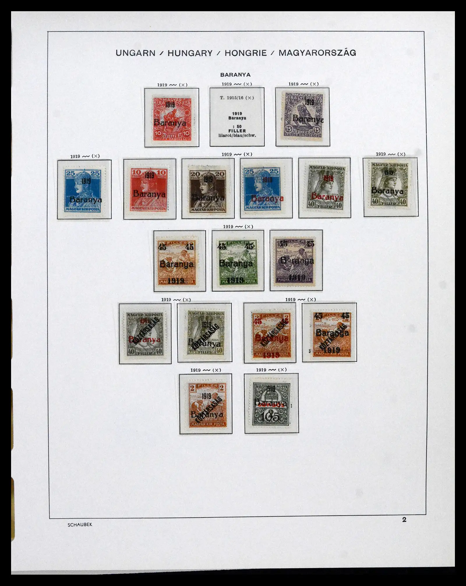 41865 0096 - Postzegelverzameling 41865 Hongarije 1913-2010.