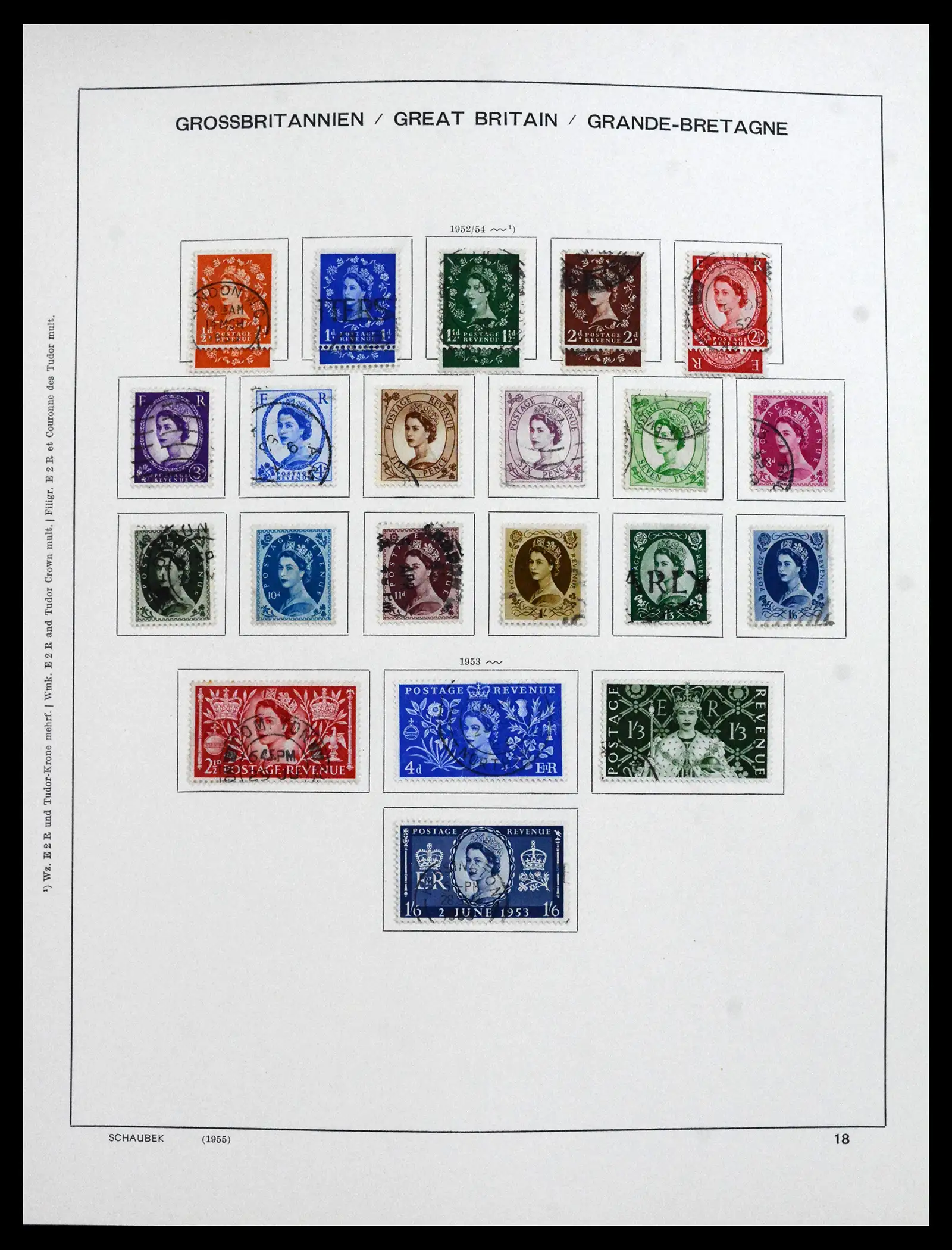 41867 0020 - Stamp collection 41867 Great Britain 1840-1981.