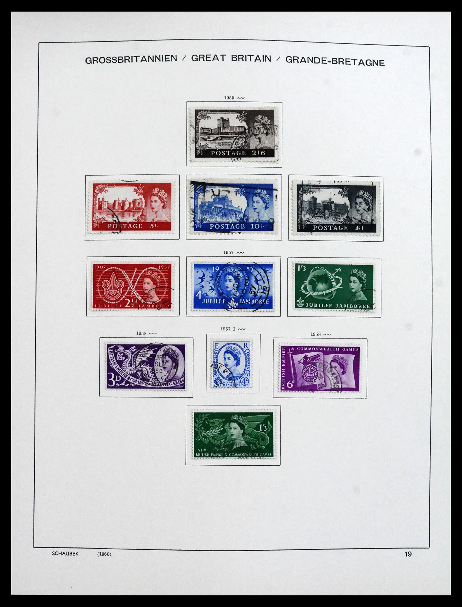 41867 0022 - Stamp collection 41867 Great Britain 1840-1981.