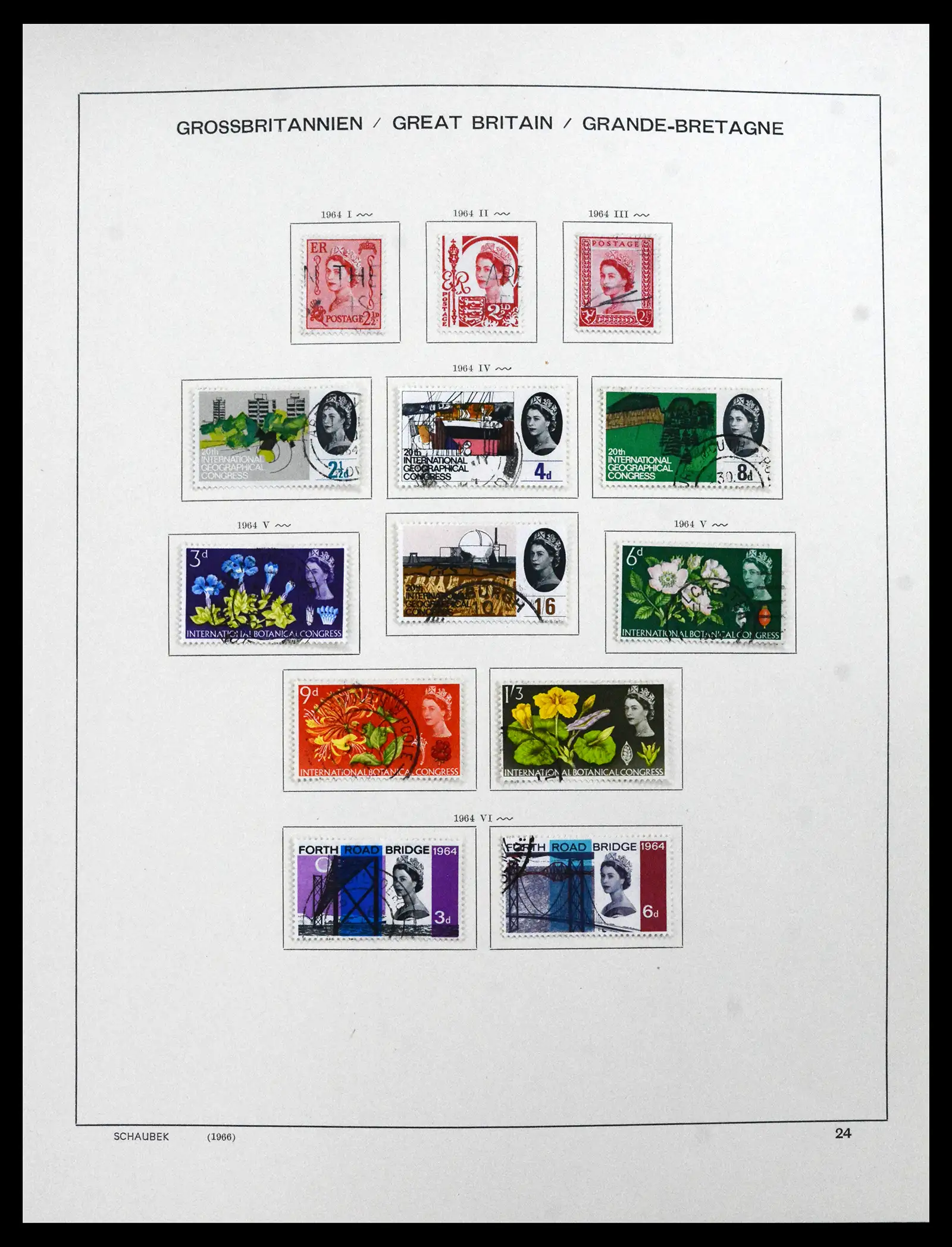 41867 0032 - Stamp collection 41867 Great Britain 1840-1981.