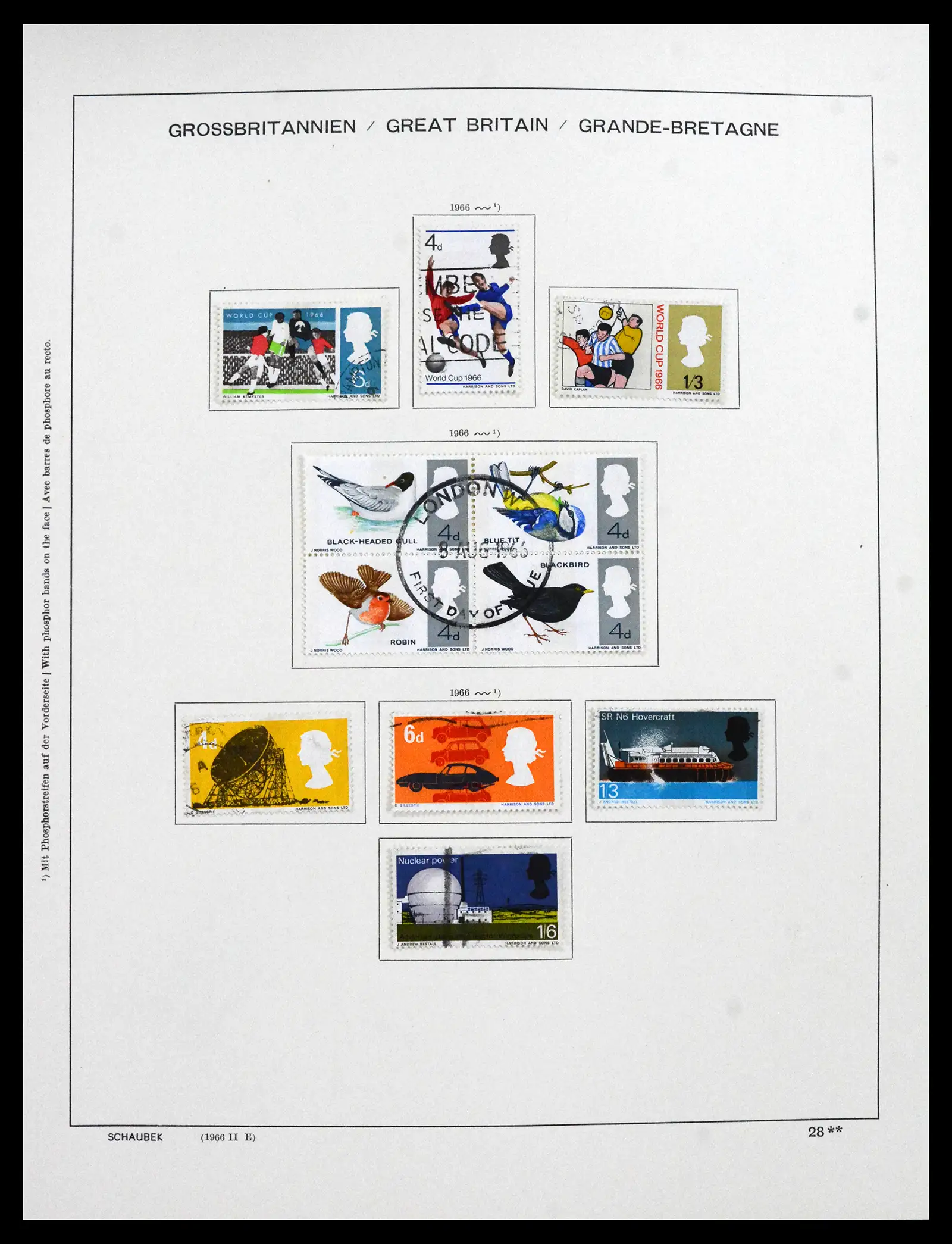 41867 0041 - Stamp collection 41867 Great Britain 1840-1981.