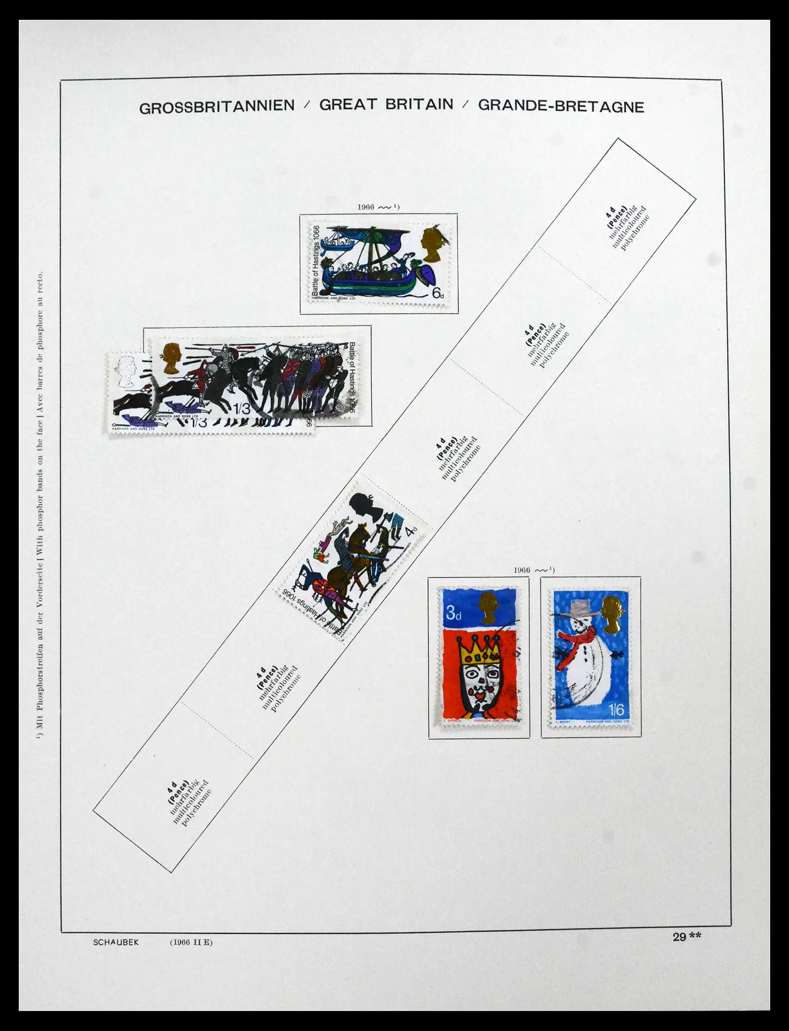 41867 0043 - Stamp collection 41867 Great Britain 1840-1981.