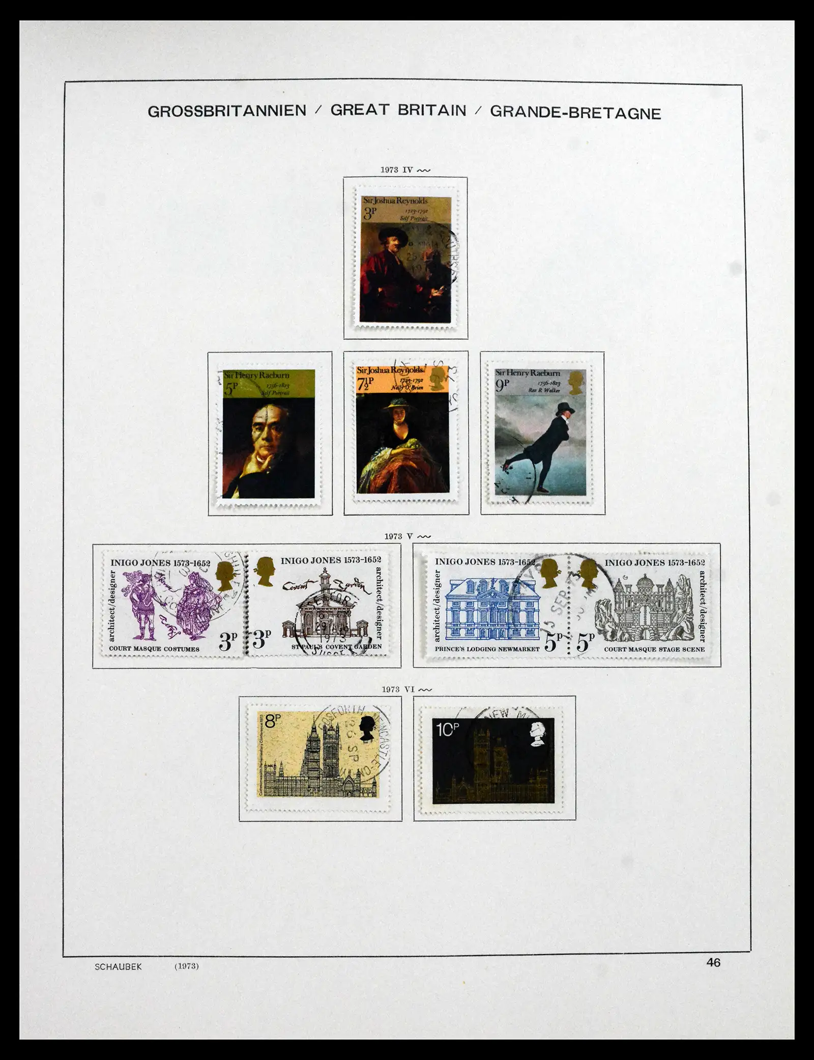 41867 0063 - Stamp collection 41867 Great Britain 1840-1981.