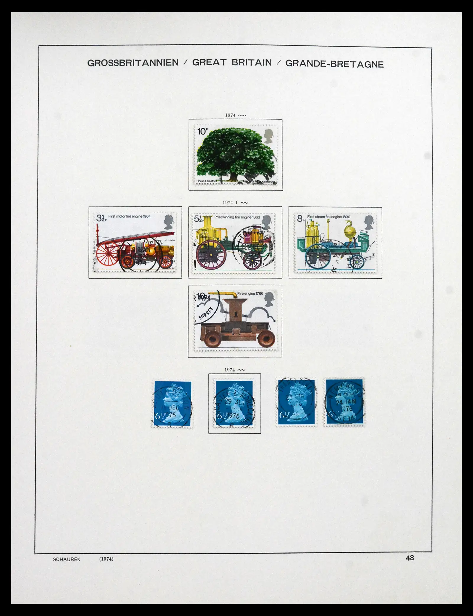 41867 0066 - Stamp collection 41867 Great Britain 1840-1981.