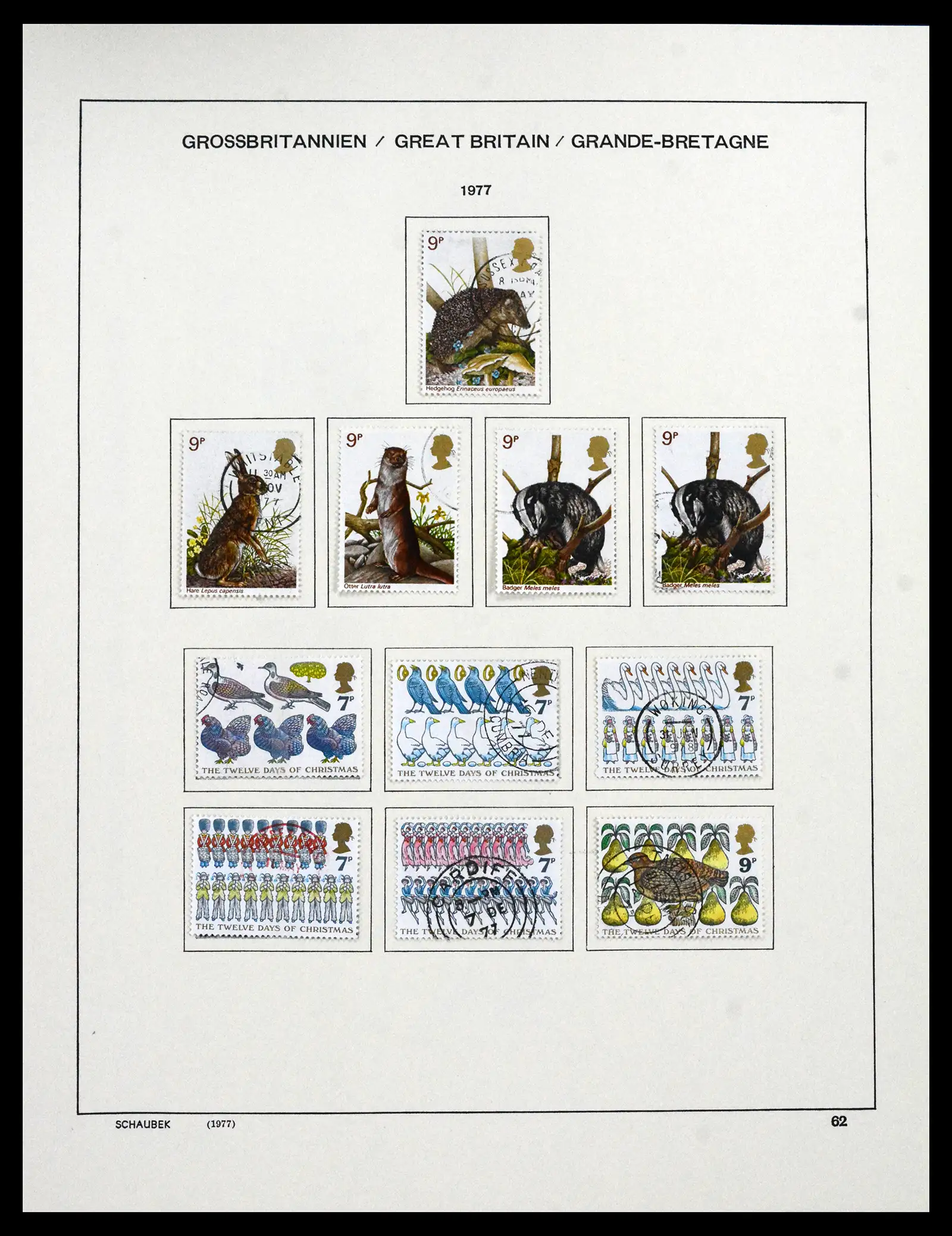 41867 0081 - Stamp collection 41867 Great Britain 1840-1981.