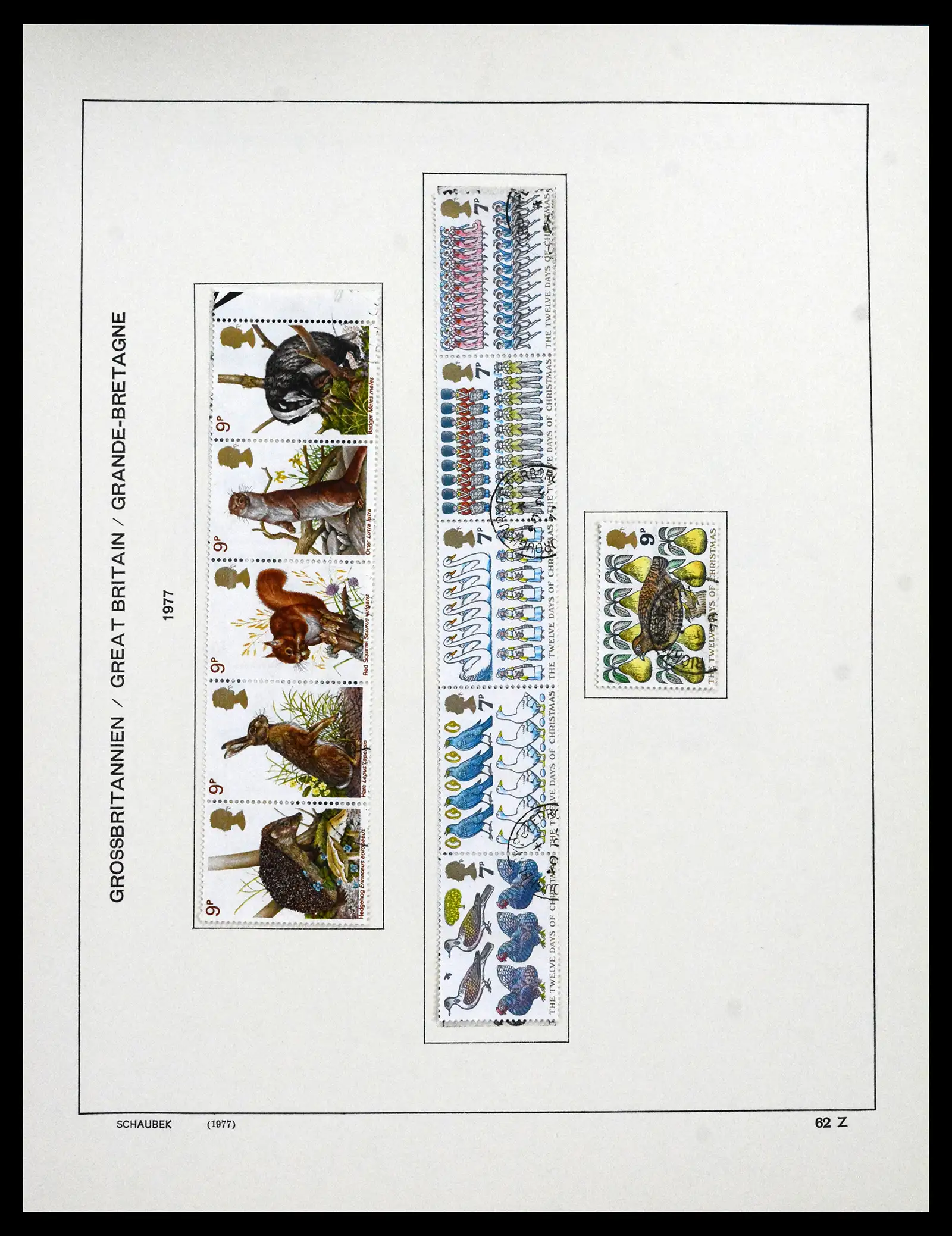 41867 0082 - Stamp collection 41867 Great Britain 1840-1981.