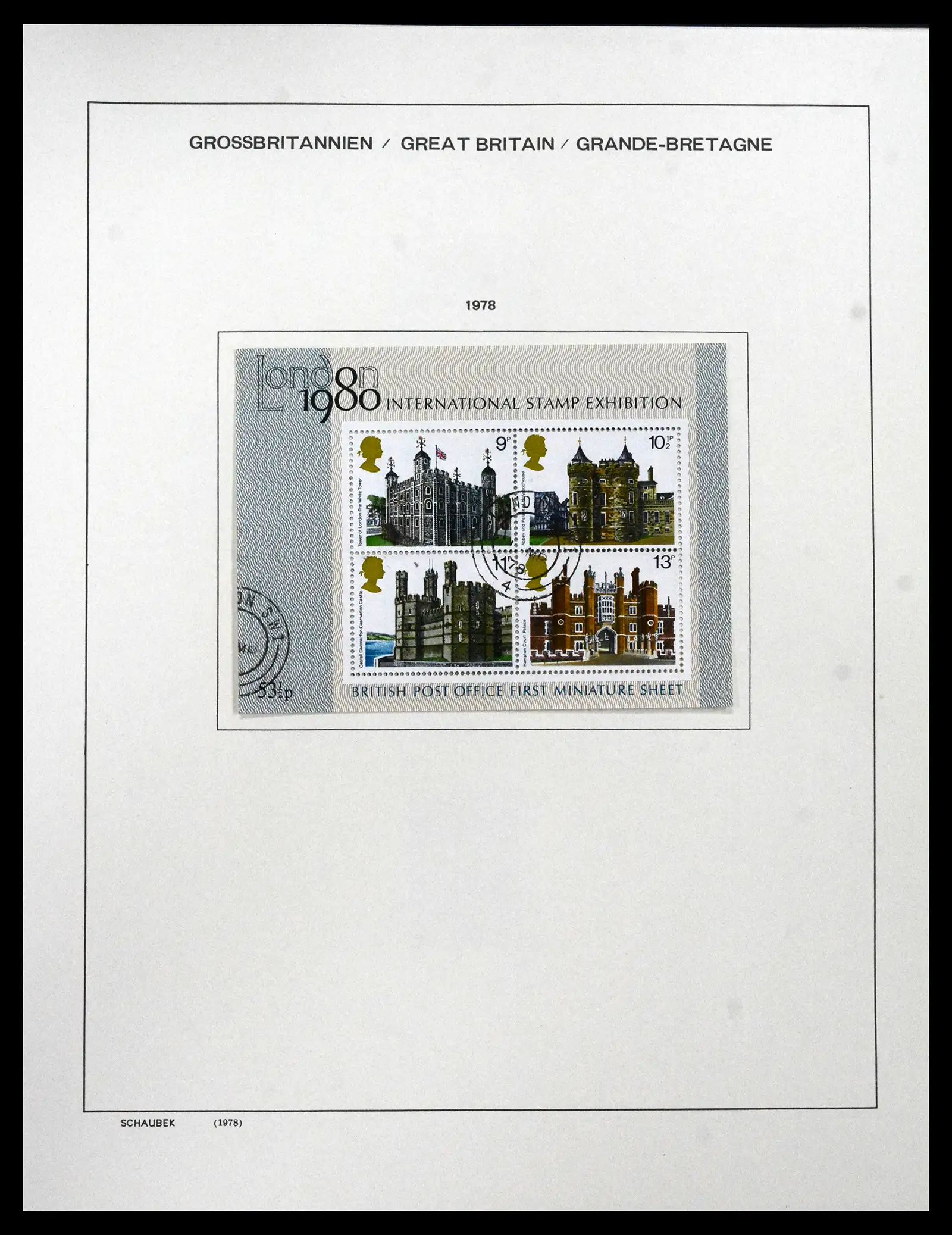 41867 0087 - Stamp collection 41867 Great Britain 1840-1981.