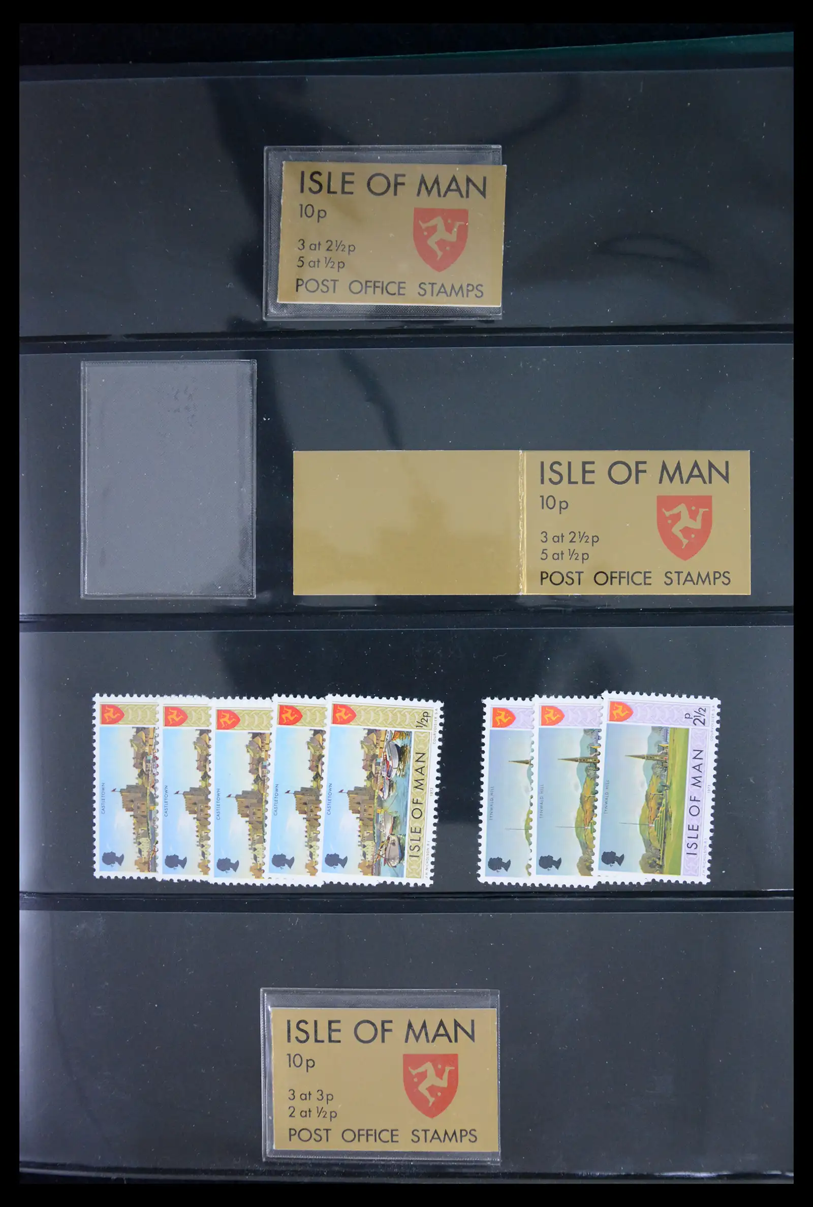 41868 0003 - Stamp collection 41868 Isle of Man stampbooklets 1973-2004.