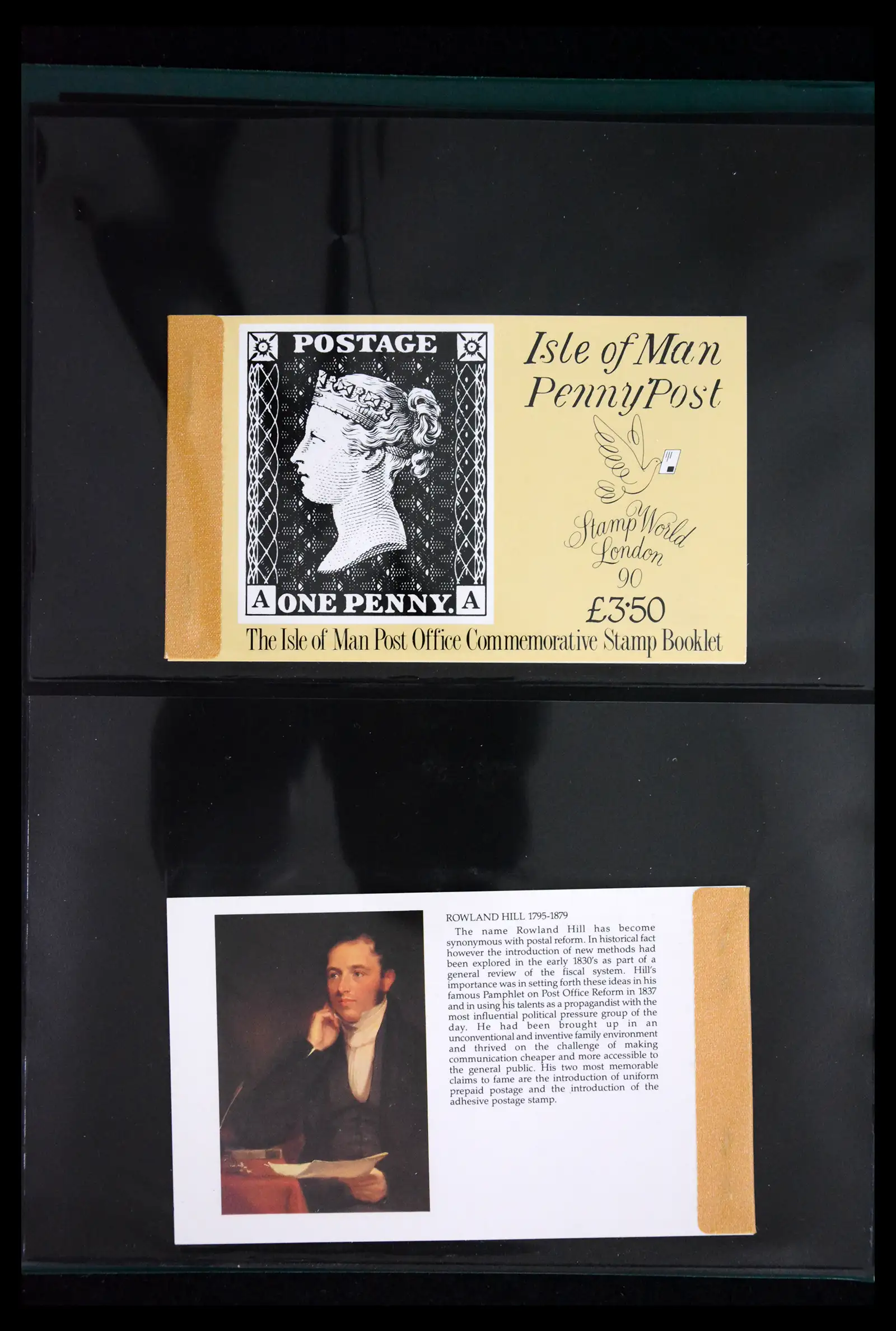 41868 0016 - Stamp collection 41868 Isle of Man stampbooklets 1973-2004.