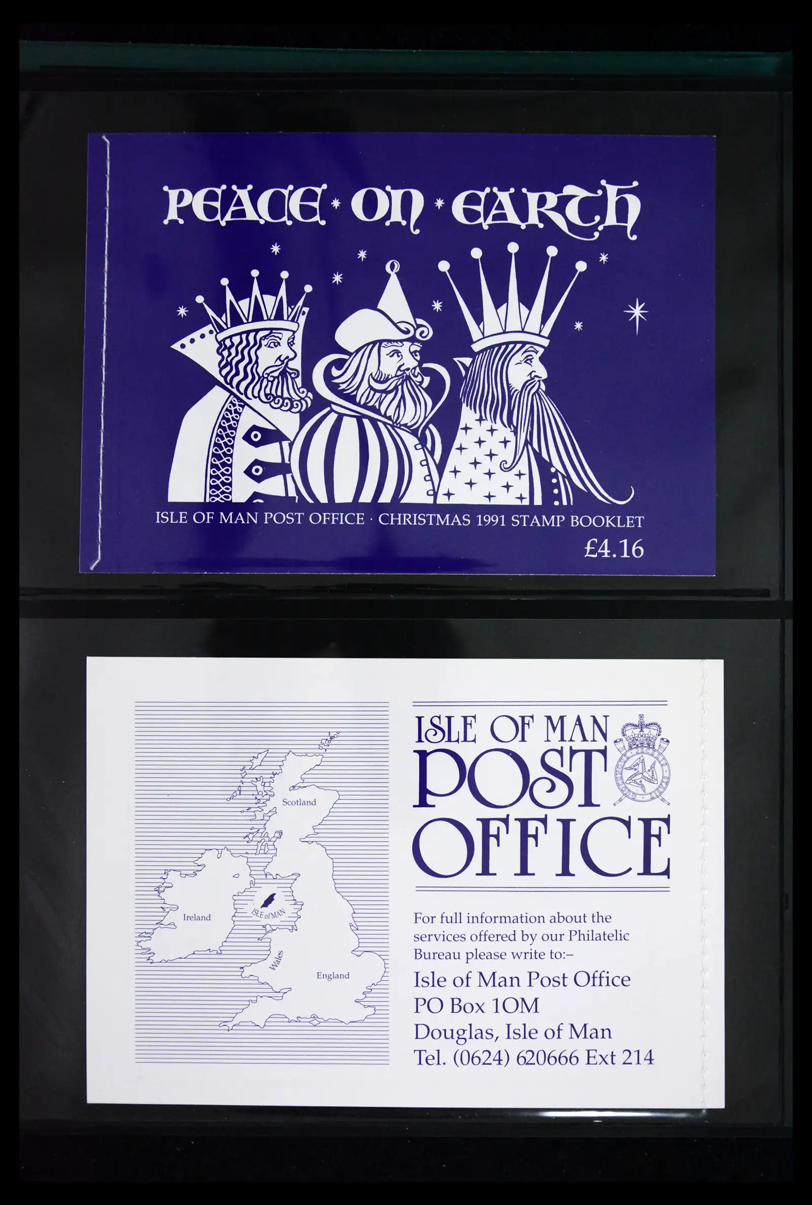 41868 0022 - Stamp collection 41868 Isle of Man stampbooklets 1973-2004.