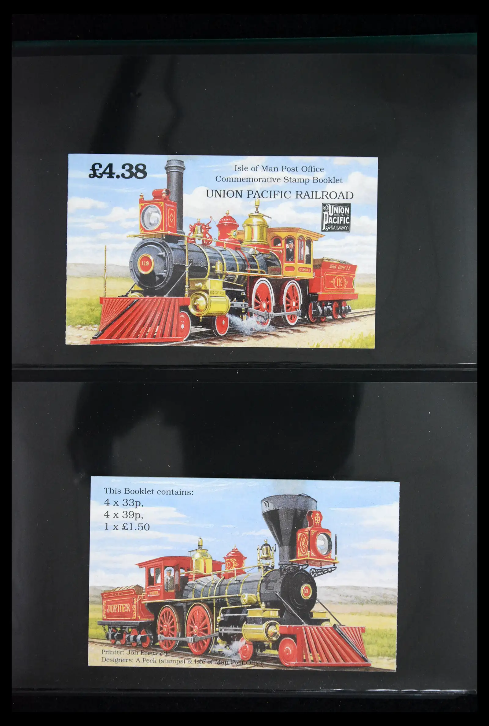 41868 0023 - Stamp collection 41868 Isle of Man stampbooklets 1973-2004.