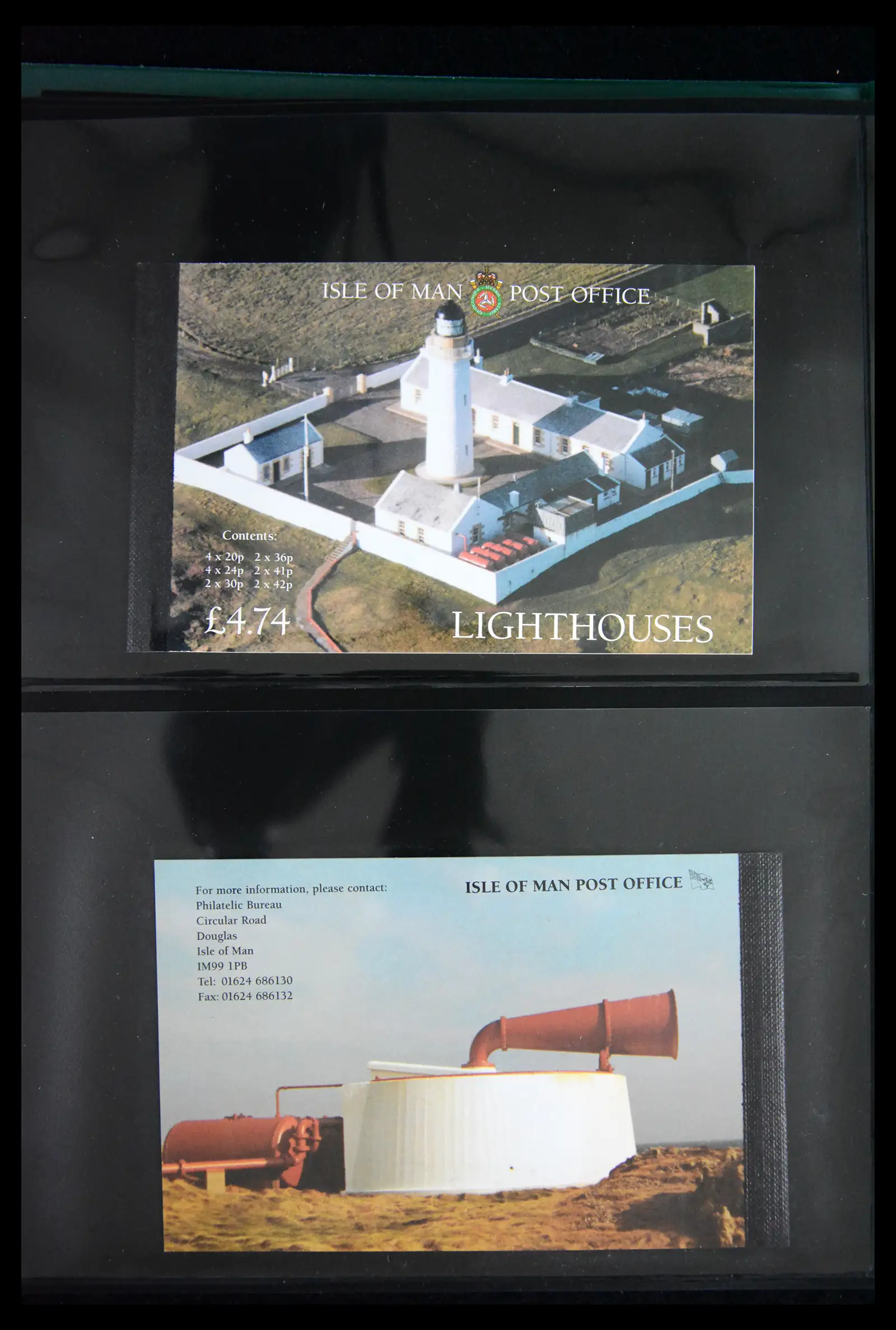 41868 0030 - Stamp collection 41868 Isle of Man stampbooklets 1973-2004.