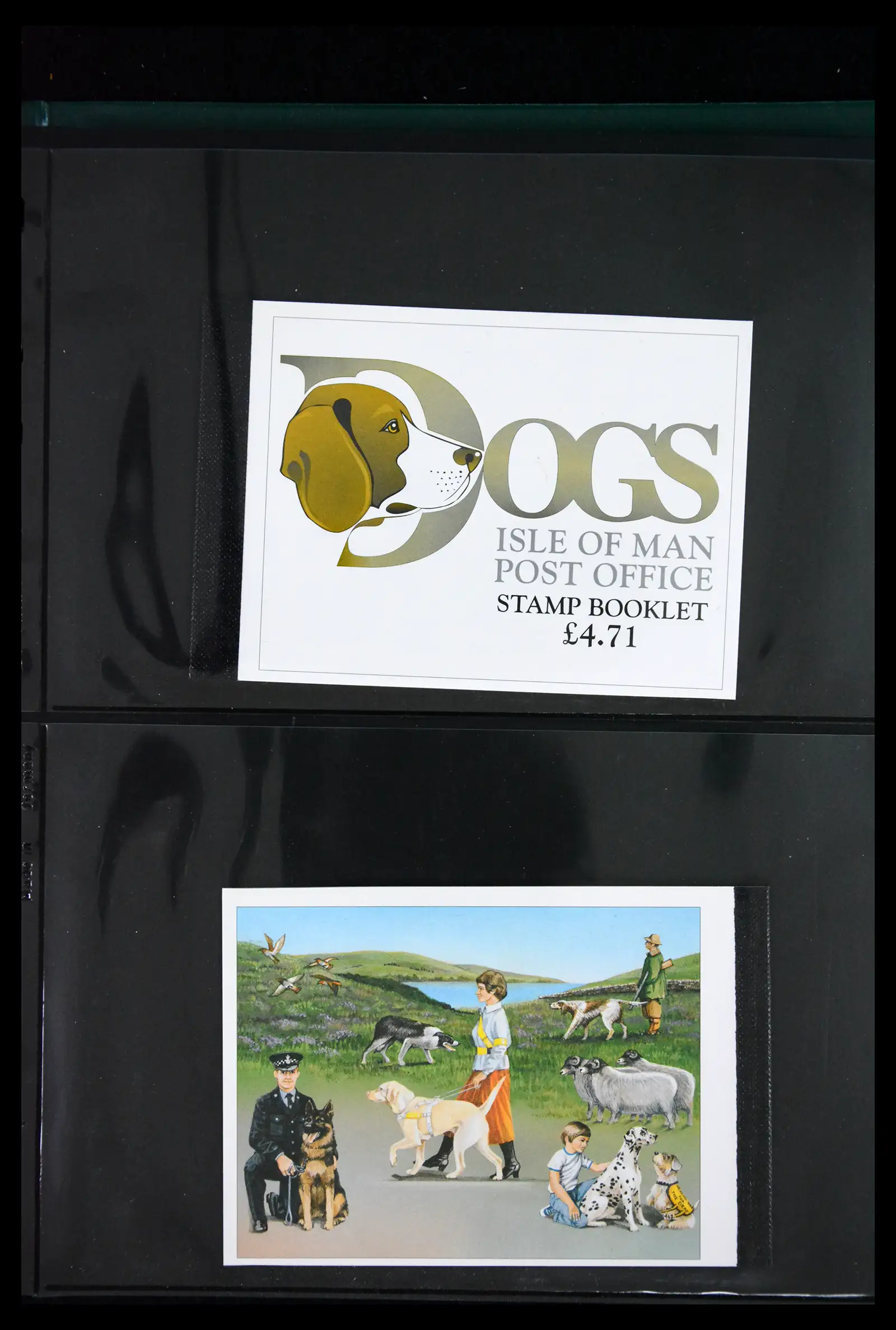 41868 0031 - Stamp collection 41868 Isle of Man stampbooklets 1973-2004.
