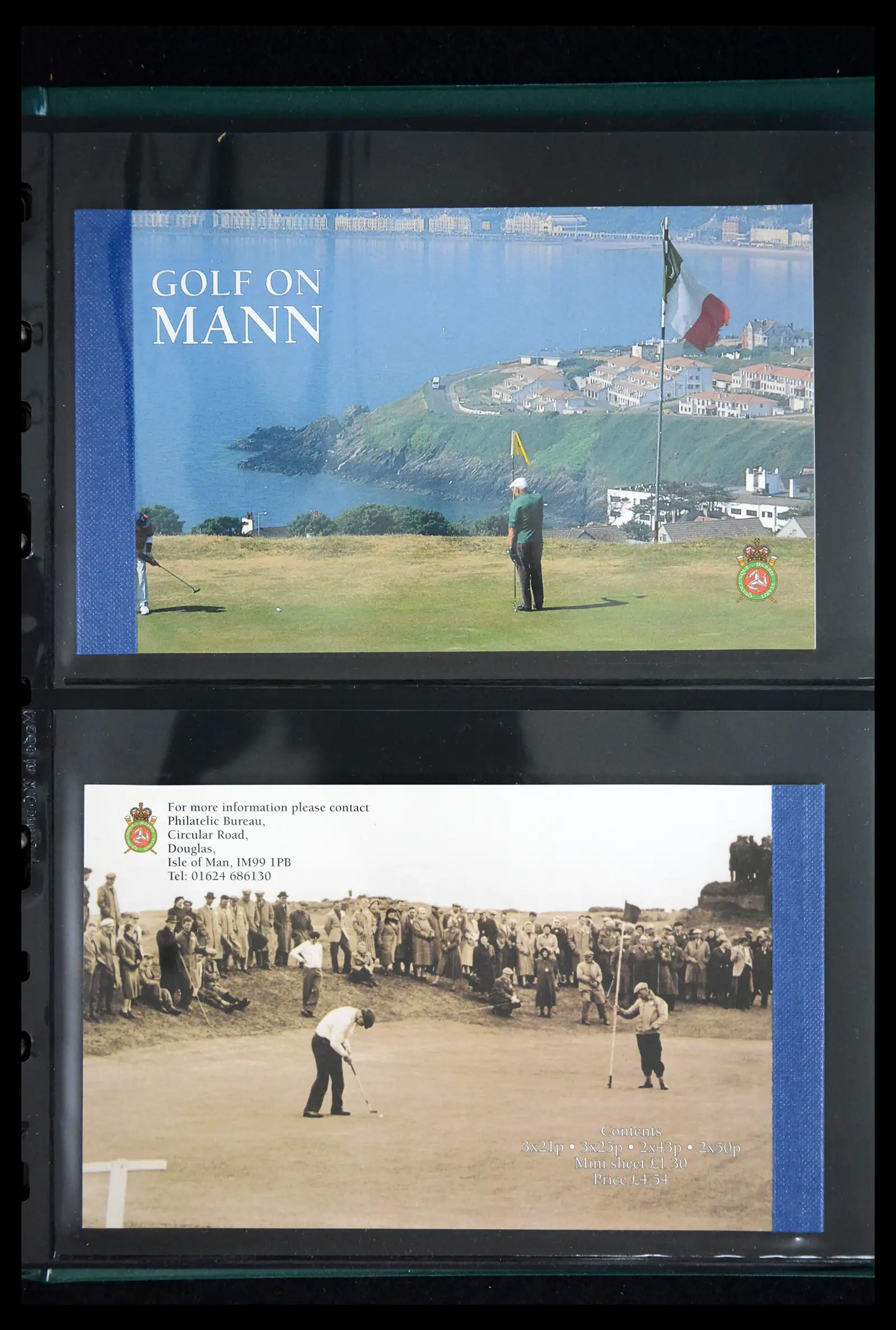 41868 0035 - Stamp collection 41868 Isle of Man stampbooklets 1973-2004.