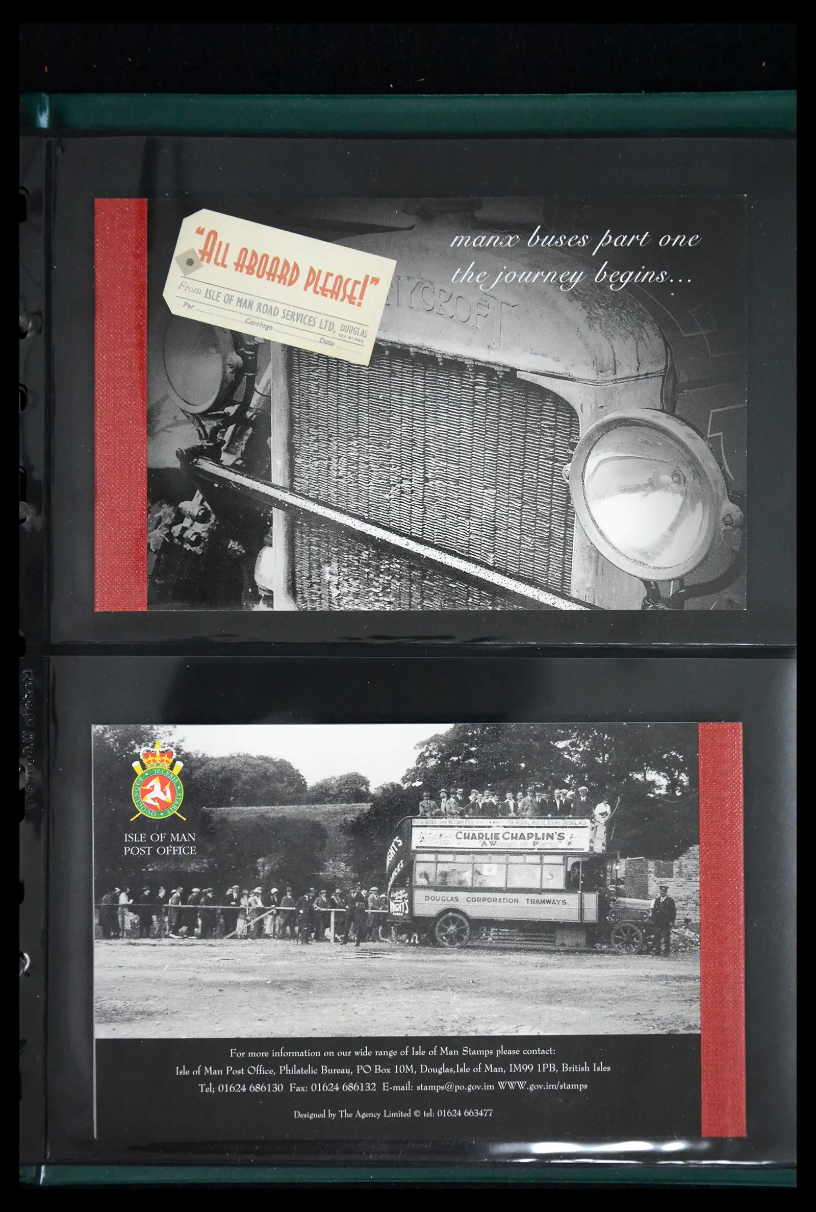 41868 0039 - Stamp collection 41868 Isle of Man stampbooklets 1973-2004.