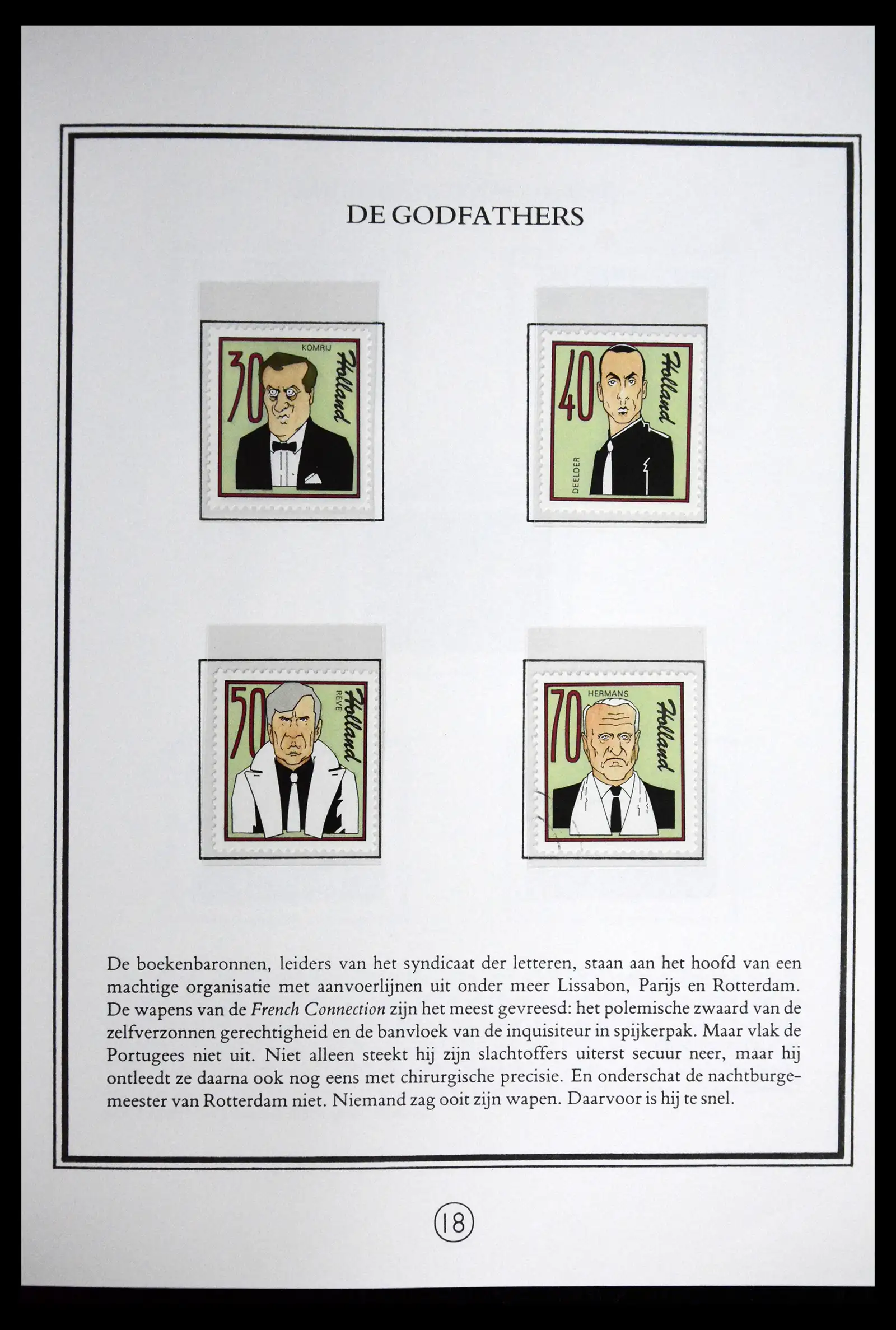 41877 0019 - Postzegelverzameling 41877 Nederland Joost Veerkamp album.