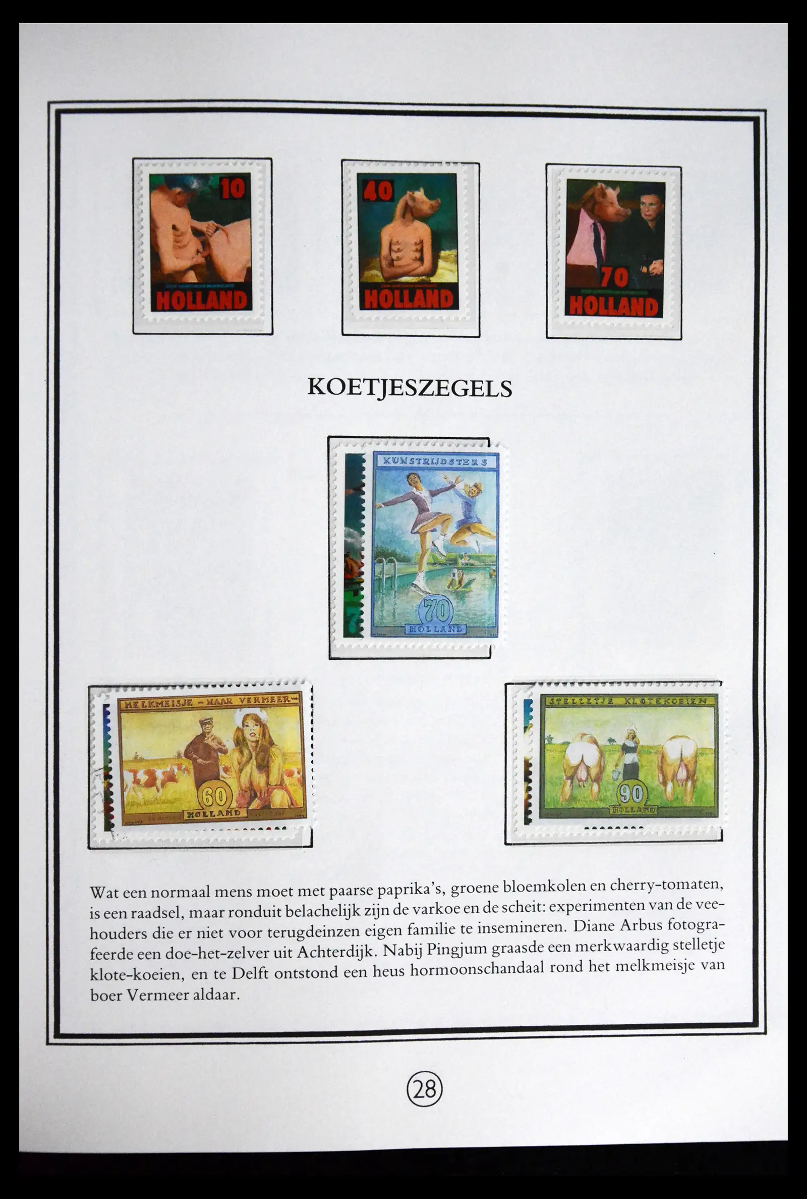 41877 0029 - Postzegelverzameling 41877 Nederland Joost Veerkamp album.