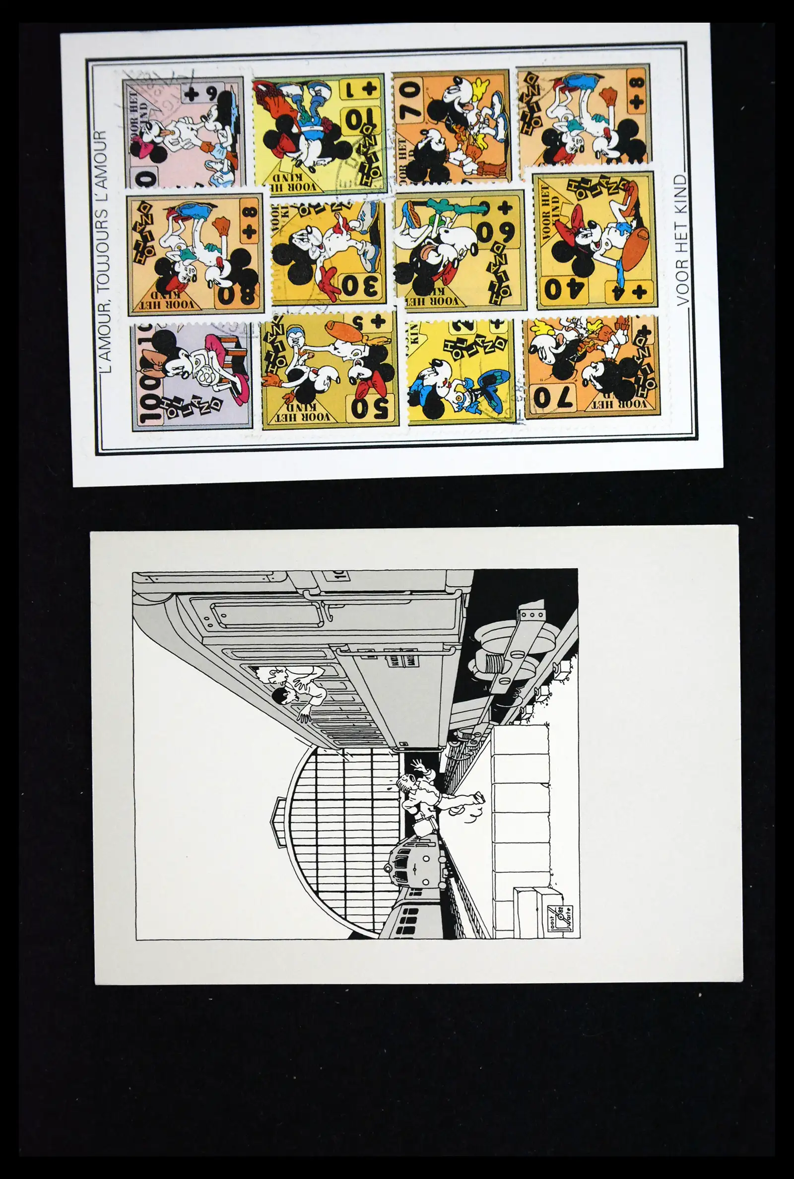 41877 0036 - Postzegelverzameling 41877 Nederland Joost Veerkamp album.