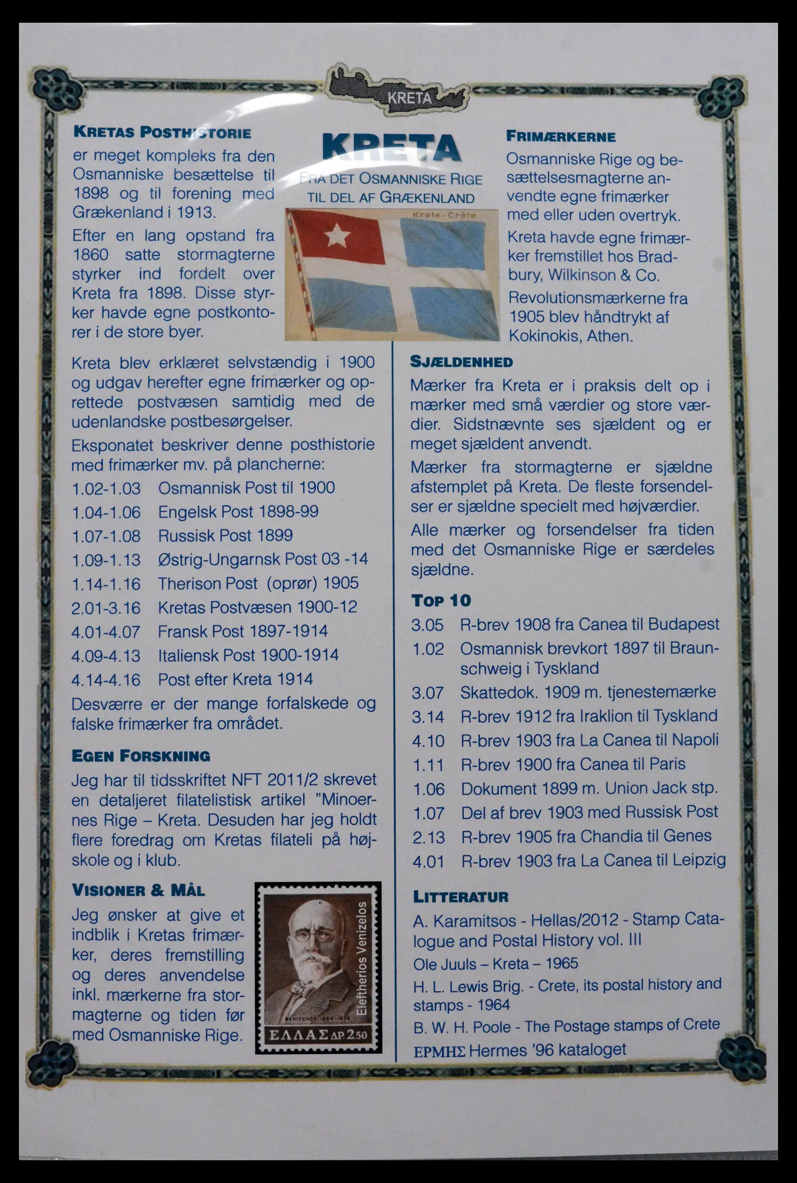 41880 0001 - Stamp collection 41880 Crete 1898-1913.