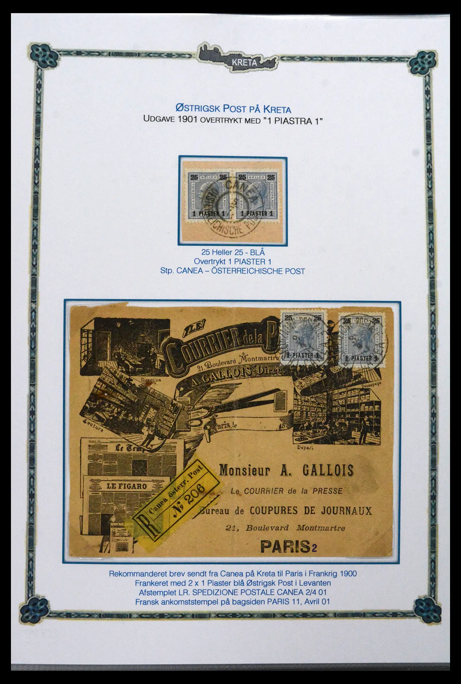 41880 0011 - Stamp collection 41880 Crete 1898-1913.