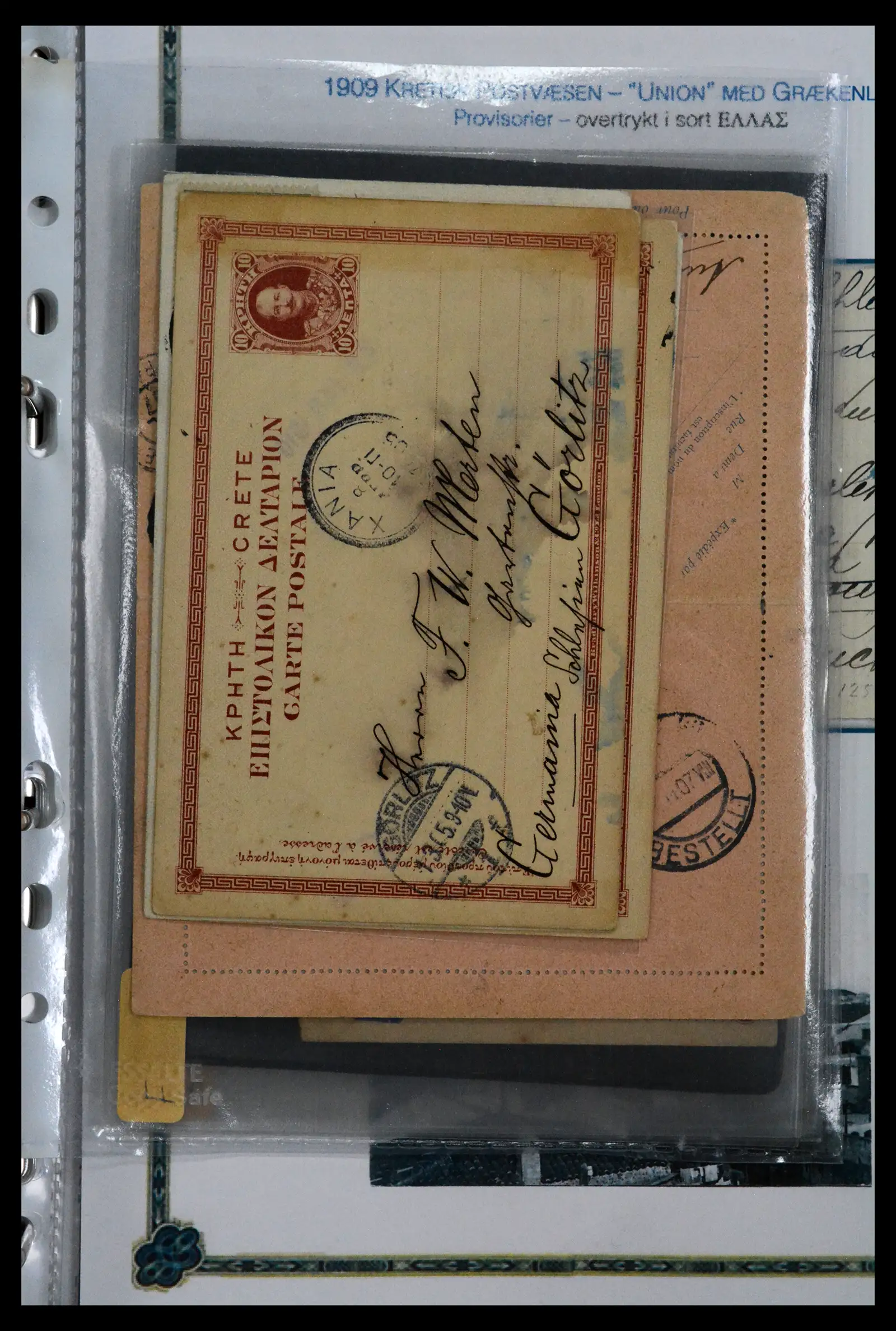 41880 0067 - Stamp collection 41880 Crete 1898-1913.