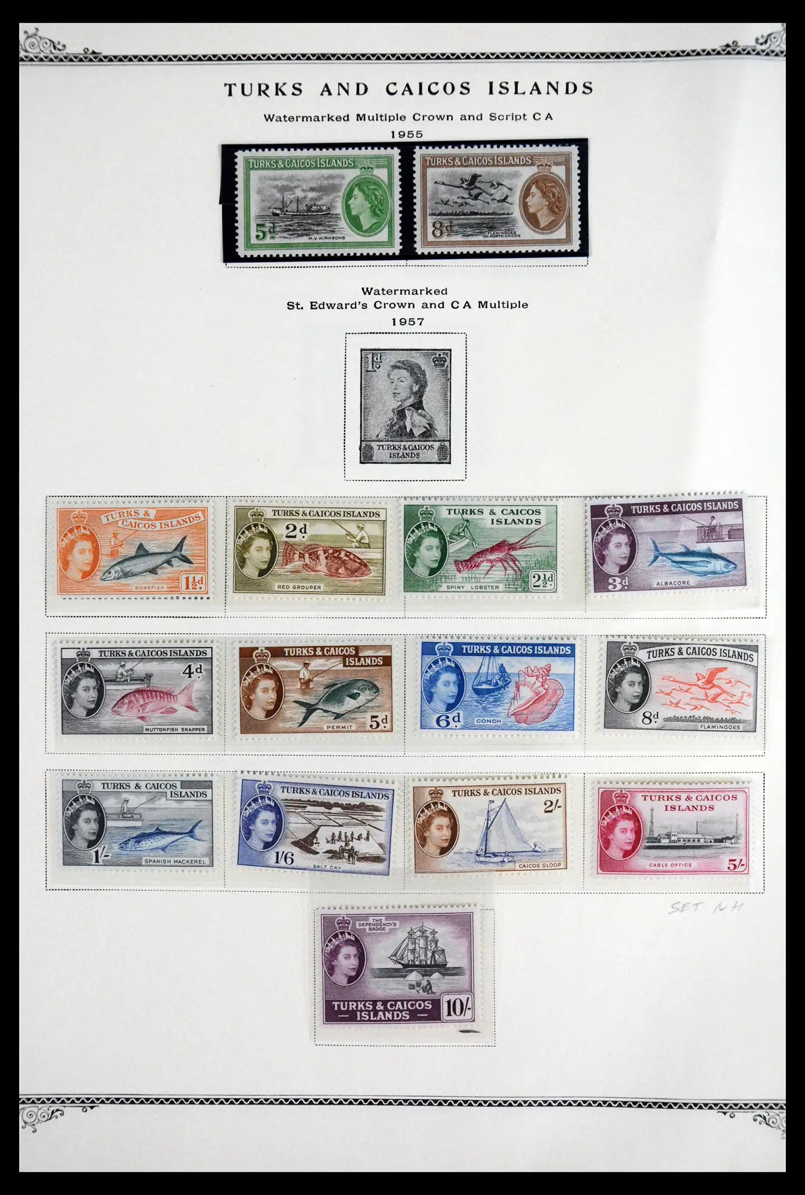 41881 0009 - Postzegelverzameling 41881 Turks and Caicos 1882-1969.