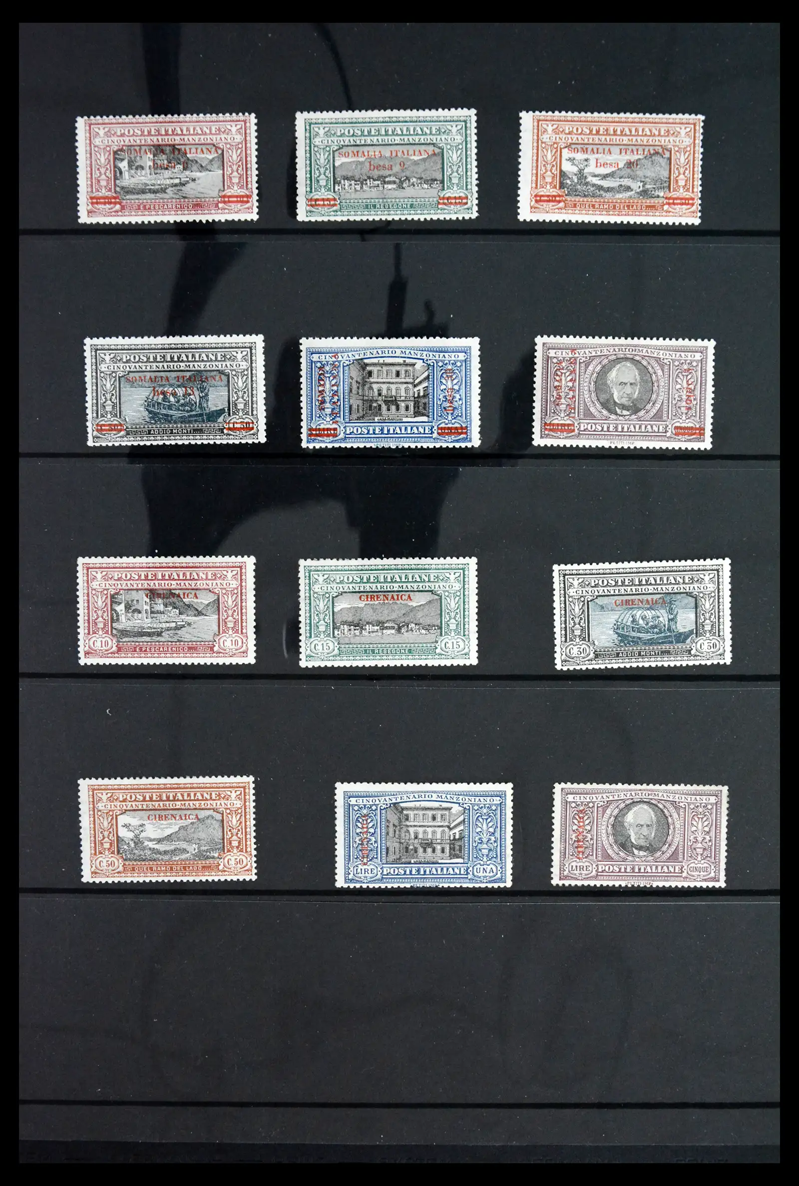 41885 0001 - Stamp collection 41885 Italian Colonies 1893-1941.
