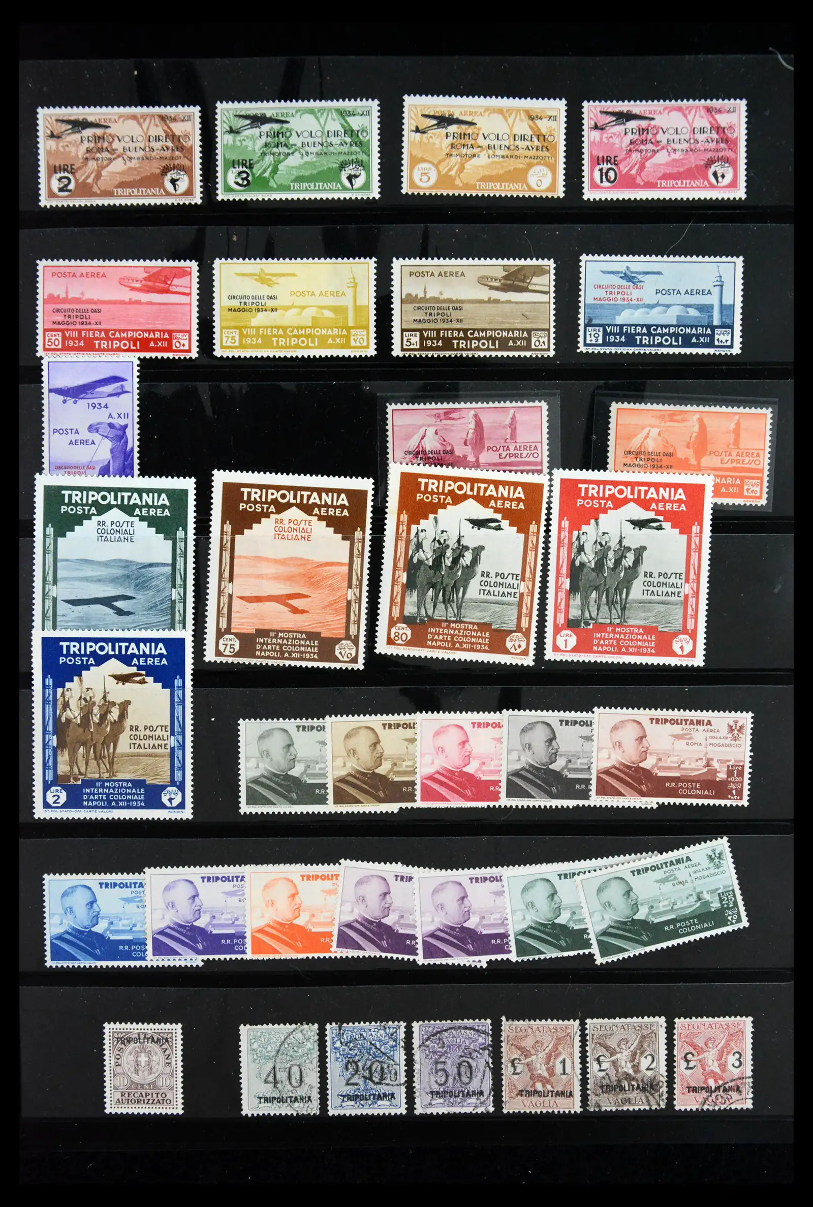 41885 0002 - Stamp collection 41885 Italian Colonies 1893-1941.